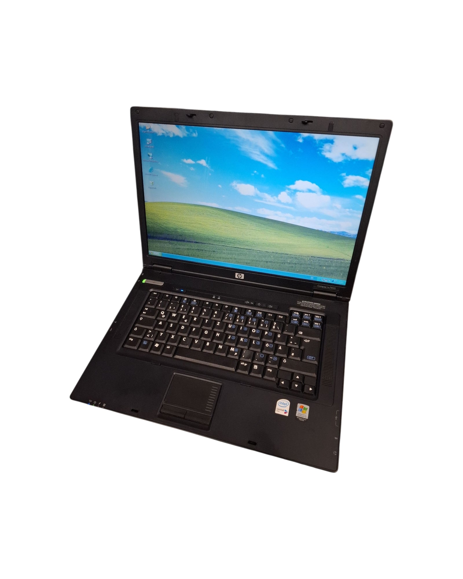 Windows XP Laptop Retro HP Compaq nx7400