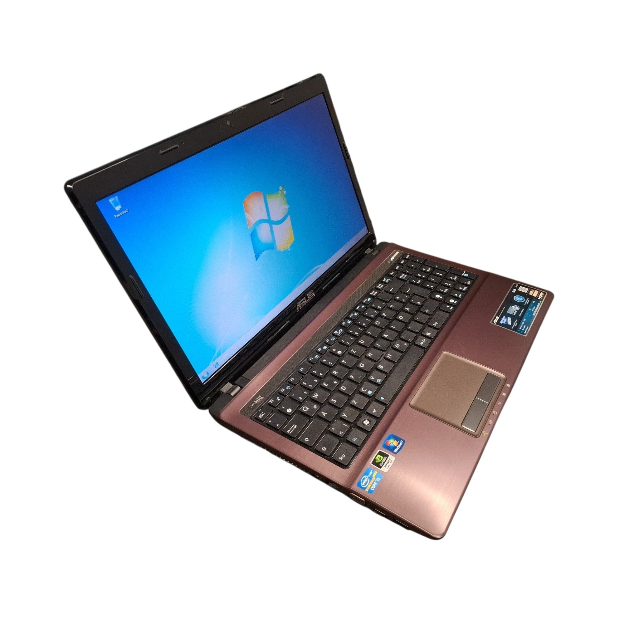 Retro Gaming Laptop ASUS A53S i5-2450M 4GB RAM 256GB SSD NVIDIA GeForce Windows 7