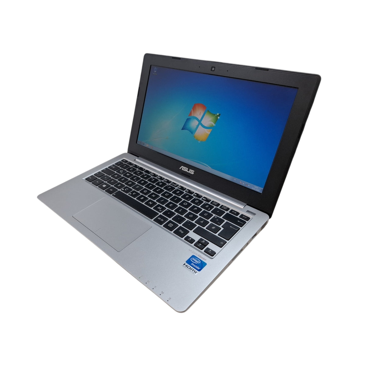 Windows 7 Retro Laptop 11,6 Zoll ASUS F201E Celeron 847 2 GB 120 GB SSD Win 7 Pro