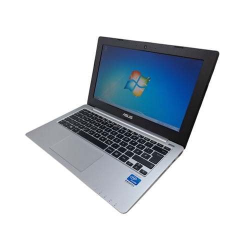 Windows 7 Retro Laptop 11,6 Zoll ASUS F201E Celeron 847 2 GB 120 GB SSD Win 7 Pro