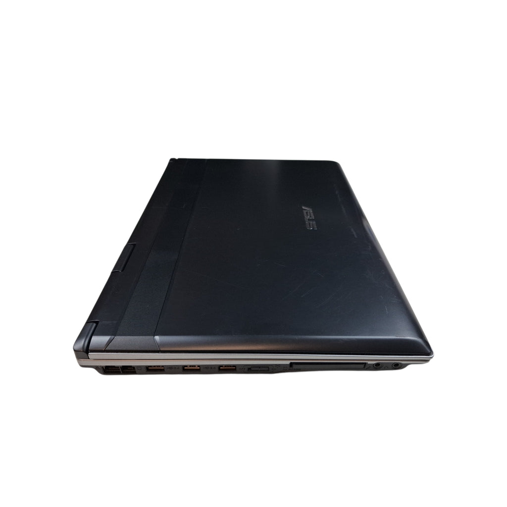 Retro Gaming Laptop Asus Pro50 Core Duo T5450 AMD RADEON HD 120 GB SSD Win XP Pro 32Bit