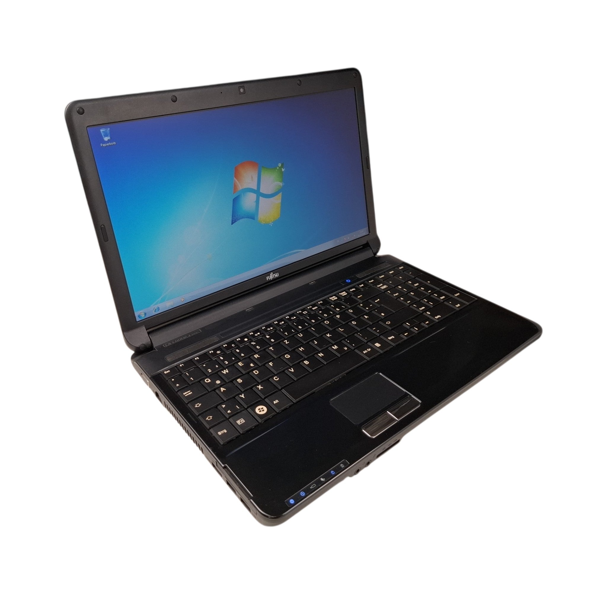 Retro Laptop Fujitsu Lifebook AH530 Core i3 M380 4 GB 500 GB HDD Win 7