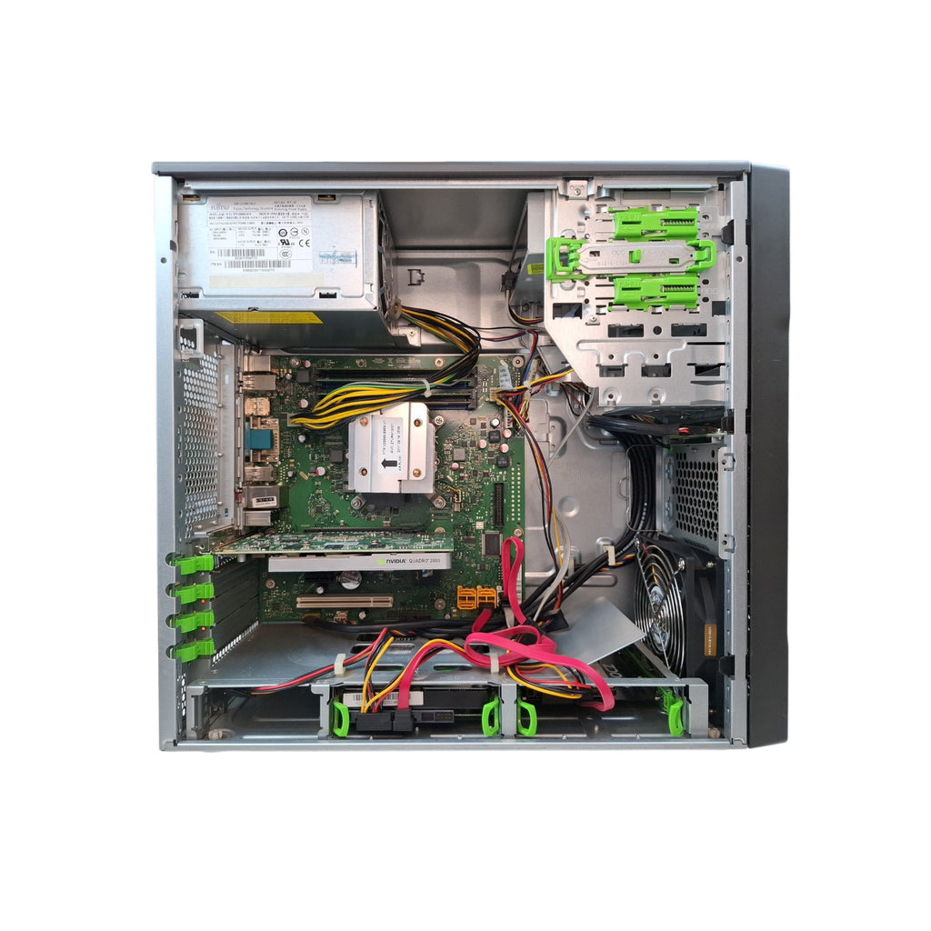 Retro PC Fujitsu Celsius Workstation W410 i5-2500 16 GB Ram 500 GB SSDHD 1 TB HDD Quadro 2000 Win 7 Pro 64 Bit