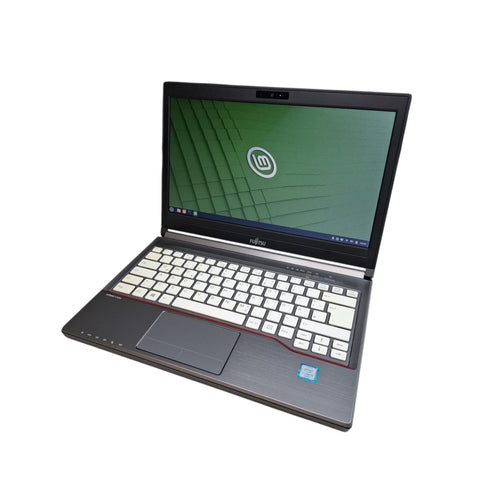 Linux LMDE 7 Gigi Laptop Fujitsu Lifebook E736 i5-6200U 8 GB 256 GB SSD LMDE 7 13 Zoll DVD