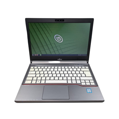 Linux LMDE 7 Gigi Laptop Fujitsu Lifebook E736 i5-6200U 8 GB 256 GB SSD LMDE 7 13 Zoll DVD