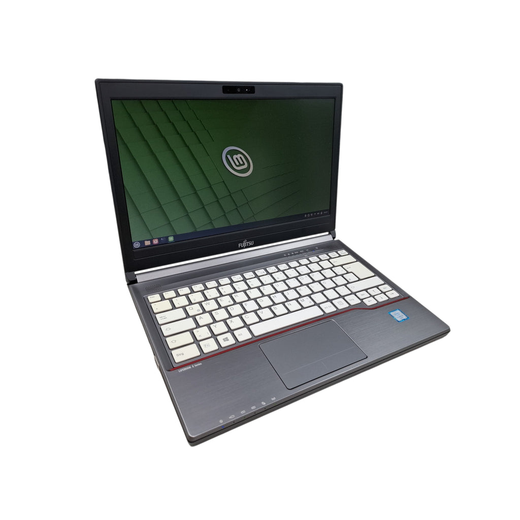 Linux LMDE 7 Gigi Laptop Fujitsu Lifebook E736 i5-6200U 8 GB 256 GB SSD LMDE 7 13 Zoll DVD