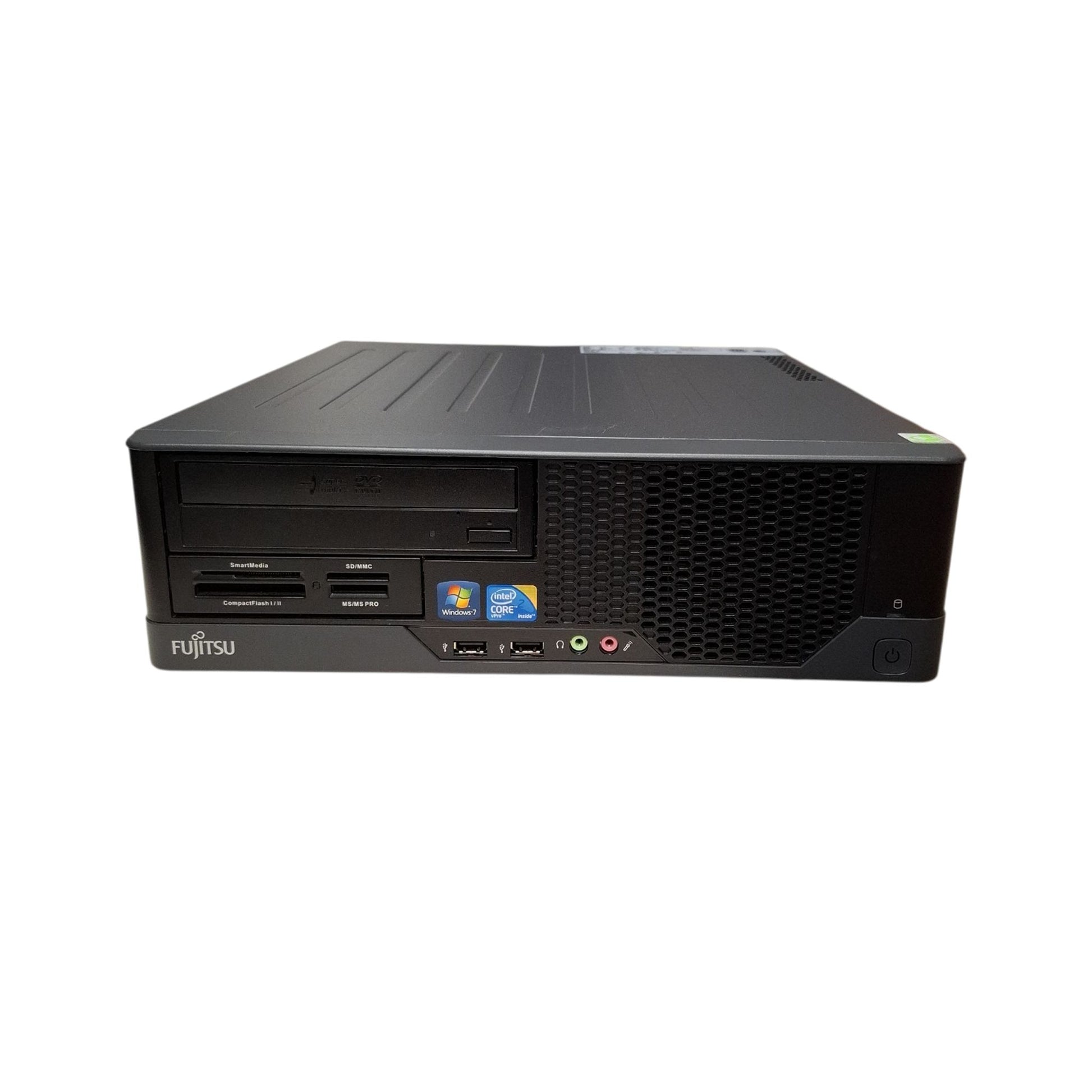 Retro PC Fujitsu Esprimo E5731 Core 2 Duo 4GB RAM 120GB SSD 500GB HDD Windows 7 Pro 32Bit