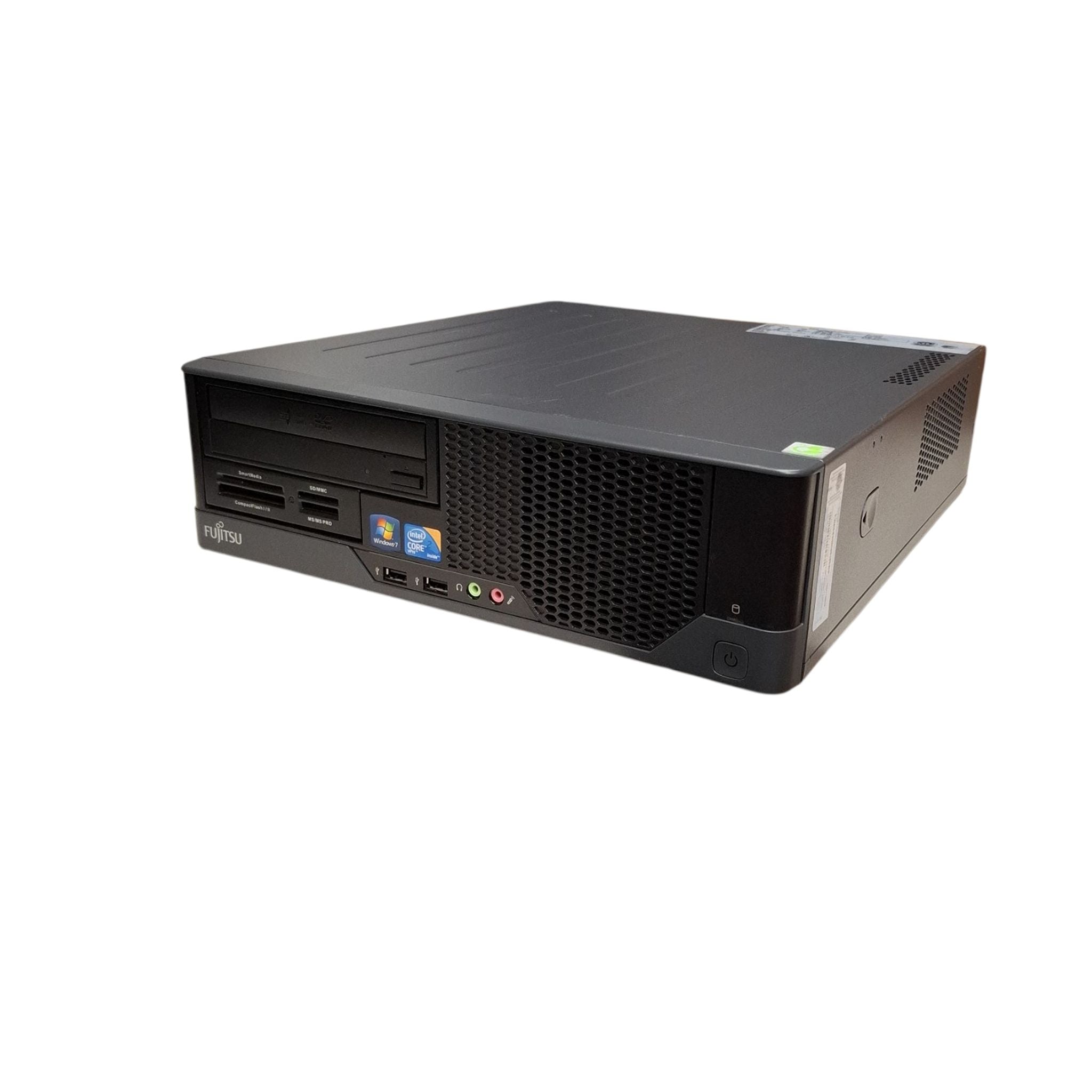 Retro PC Fujitsu Esprimo E5731 Core 2 Duo 4GB RAM 120GB SSD 500GB HDD Windows 7 Pro 32Bit