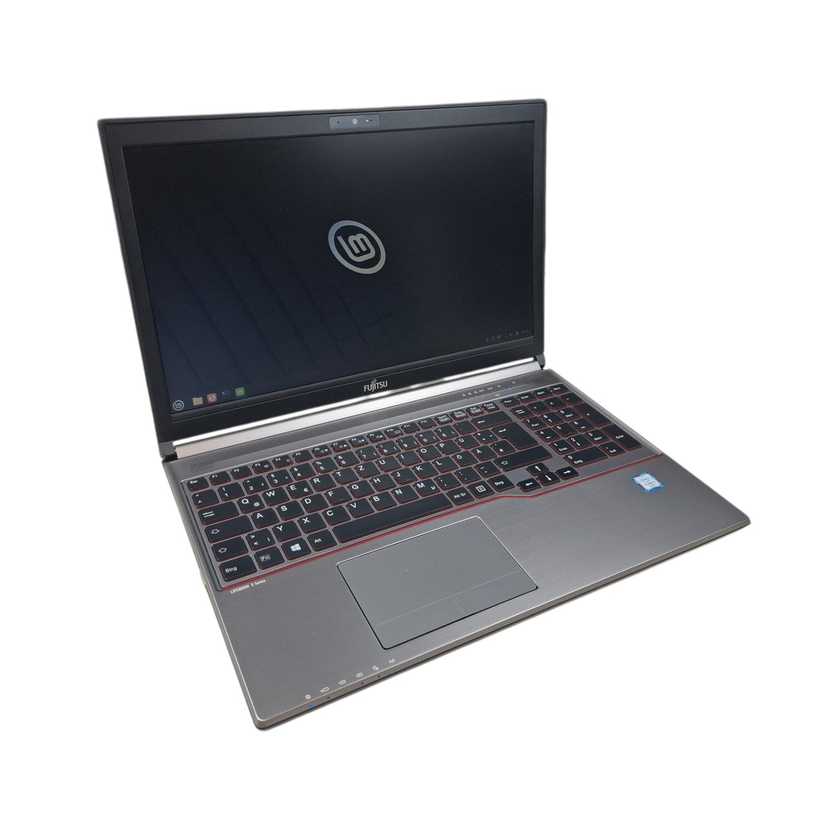 Linux Laptop mit DVD Fujitsu Lifebook E756 i7-6500U 16 GB DDR4 512 GB SSD Linux Mint