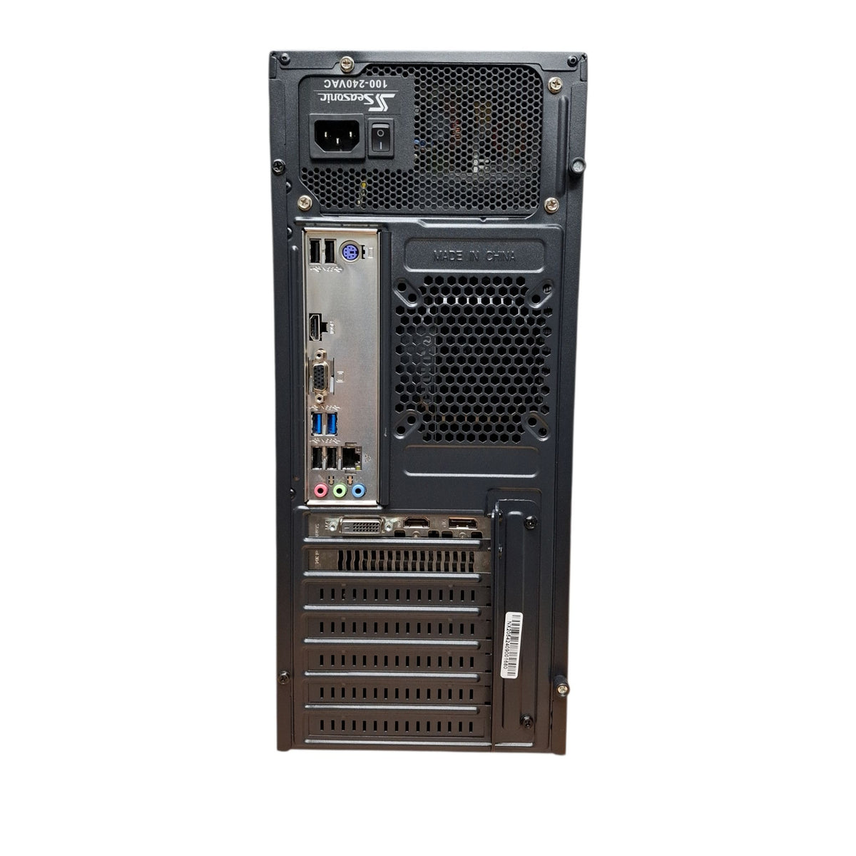 Gaming PC AMD Ryzen 5 2600 16GB RAM 512GB SSD 1TB HDD GTX 1650 Windows 11 Pro