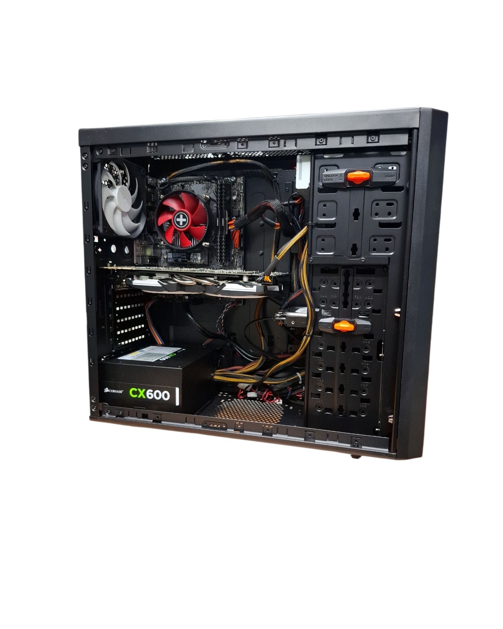 Gaming PC Intel I5 8GB Grafik 512SSD+1TB  Win 11 Pro