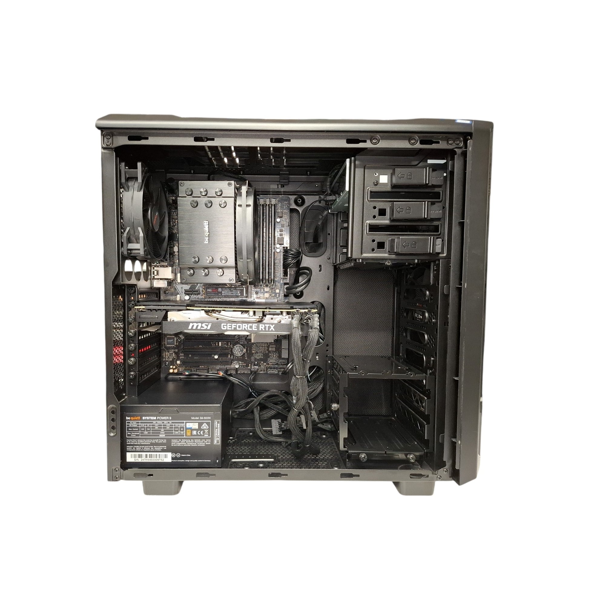 Windows 11 Gaming PC Workstation Asus Prime Intel i9-9900K 64 GB RAM 1 TB SSD RTX 2070 Super Win 11 Pro