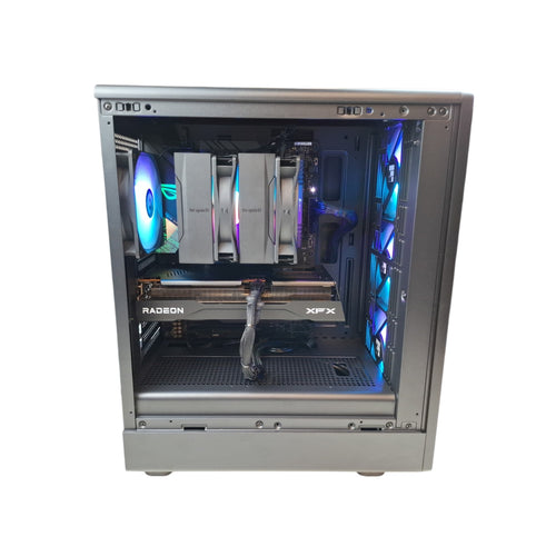 Gaming PC RGB Intel Core i7-9700K 32 GB RAM 1 TB NVMe Radeon RX 9060 XT OC 16 GB Win 11 Pro