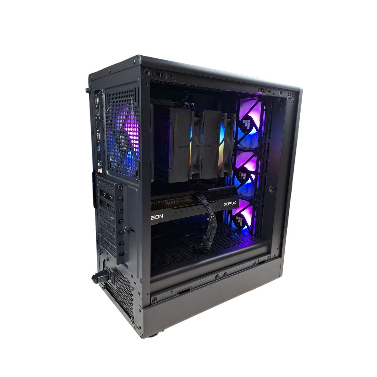 Gaming PC RGB Intel Core i7-9700K 32 GB RAM 1 TB NVMe Radeon RX 9060 XT OC 16 GB Win 11 Pro