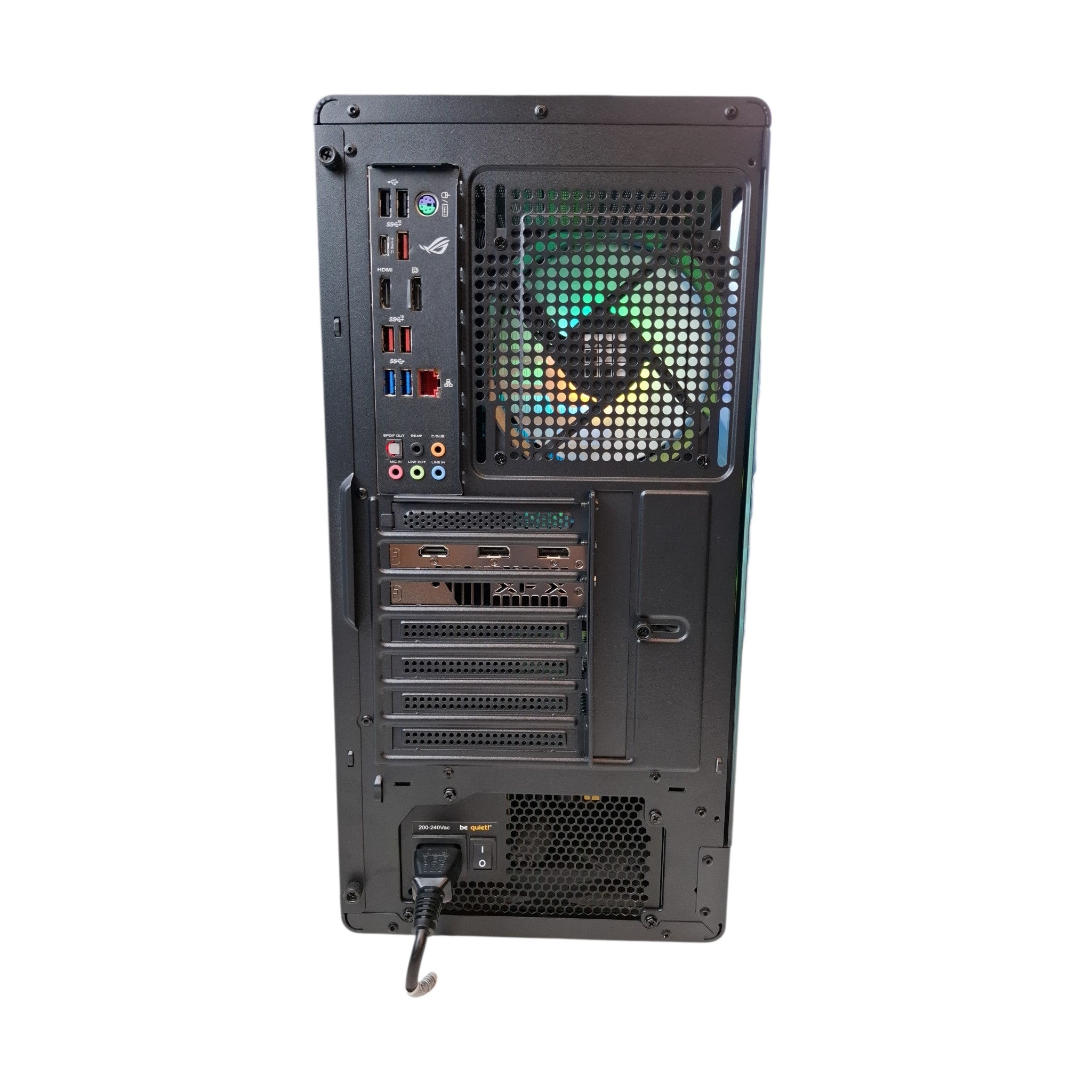 Gaming PC RGB Intel Core i7-9700K 32 GB RAM 1 TB NVMe Radeon RX 9060 XT OC 16 GB Win 11 Pro