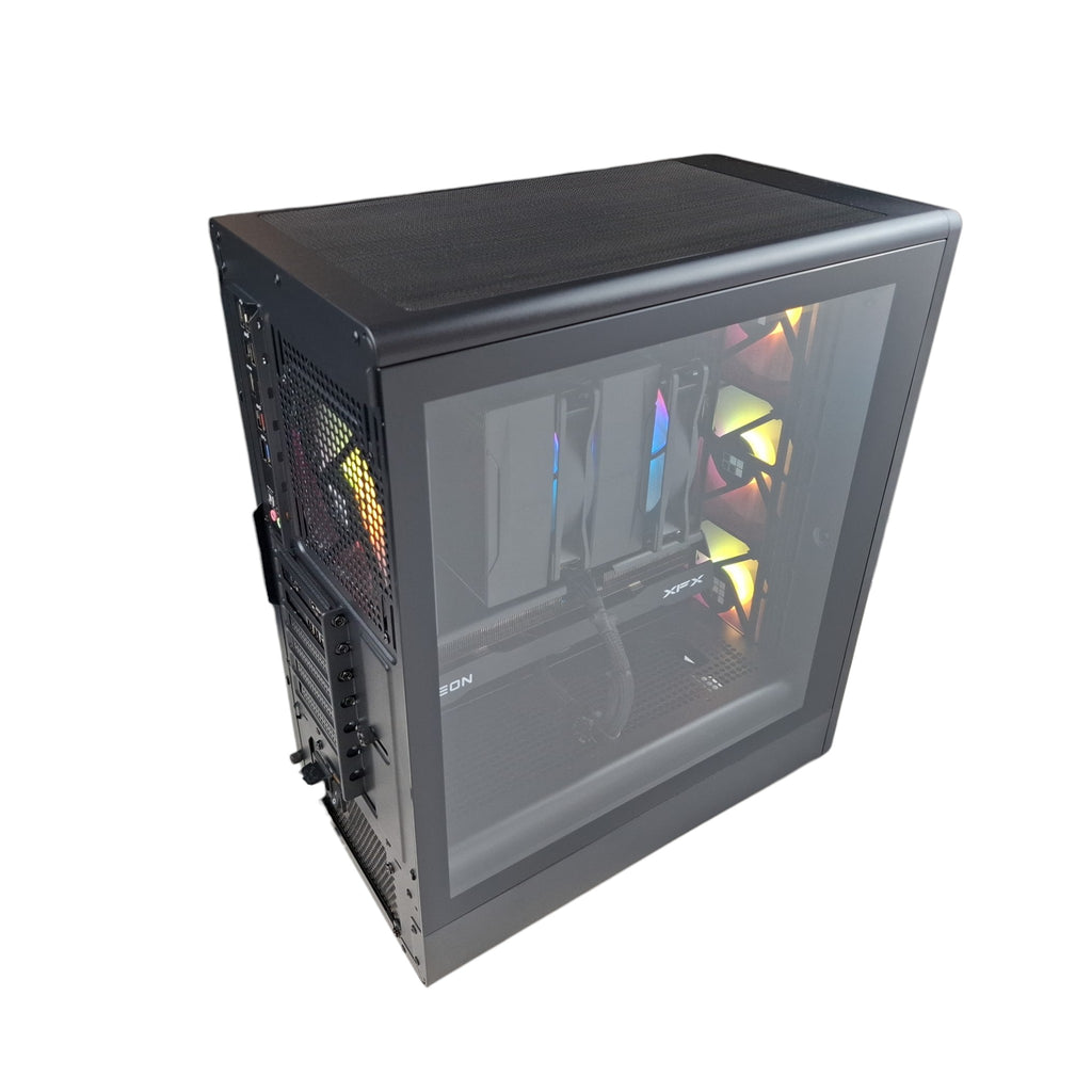 Gaming PC RGB Intel Core i7-9700K 32 GB RAM 1 TB NVMe Radeon RX 9060 XT OC 16 GB Win 11 Pro