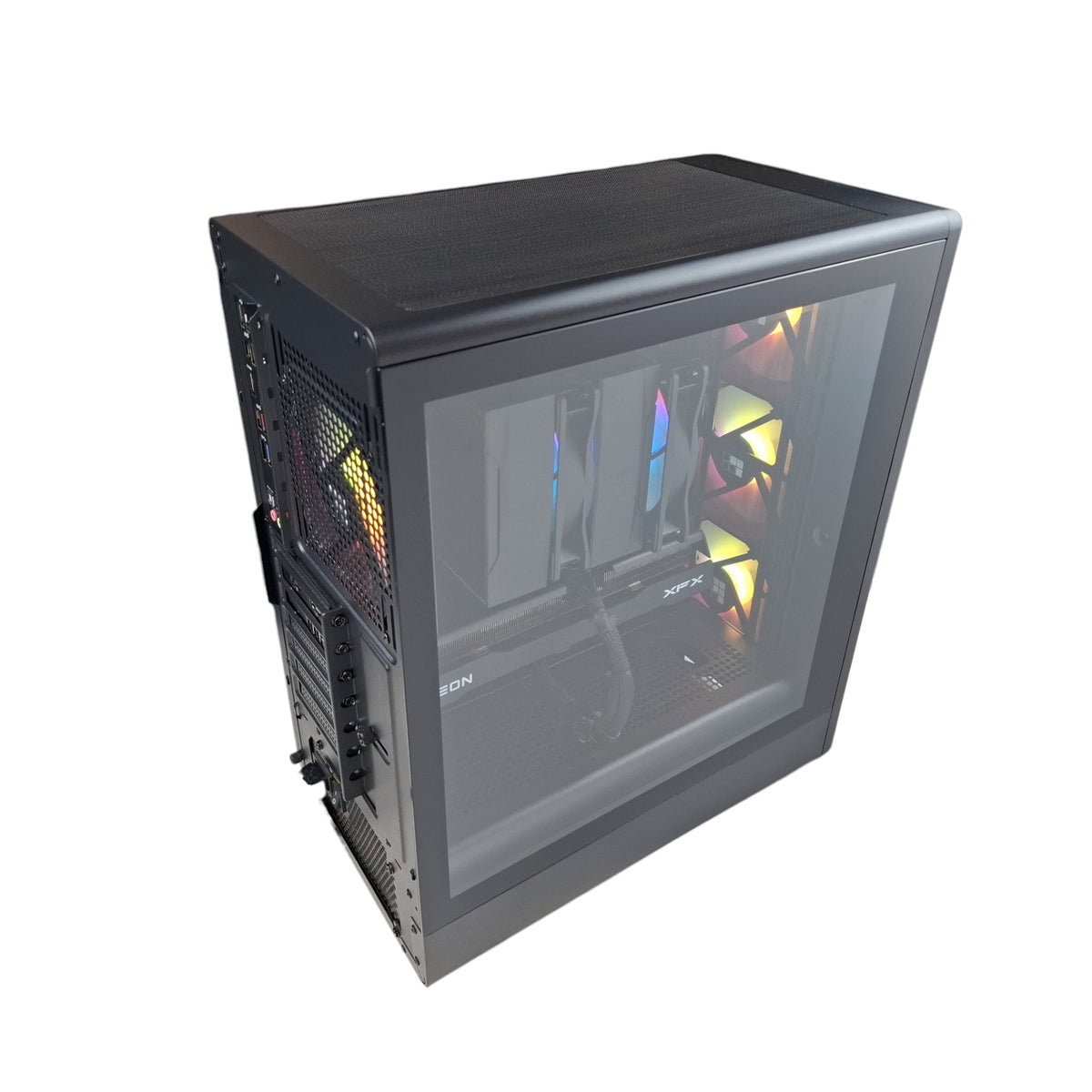 Gaming PC RGB Intel Core i7-9700K 32 GB RAM 1 TB NVMe Radeon RX 9060 XT OC 16 GB Win 11 Pro