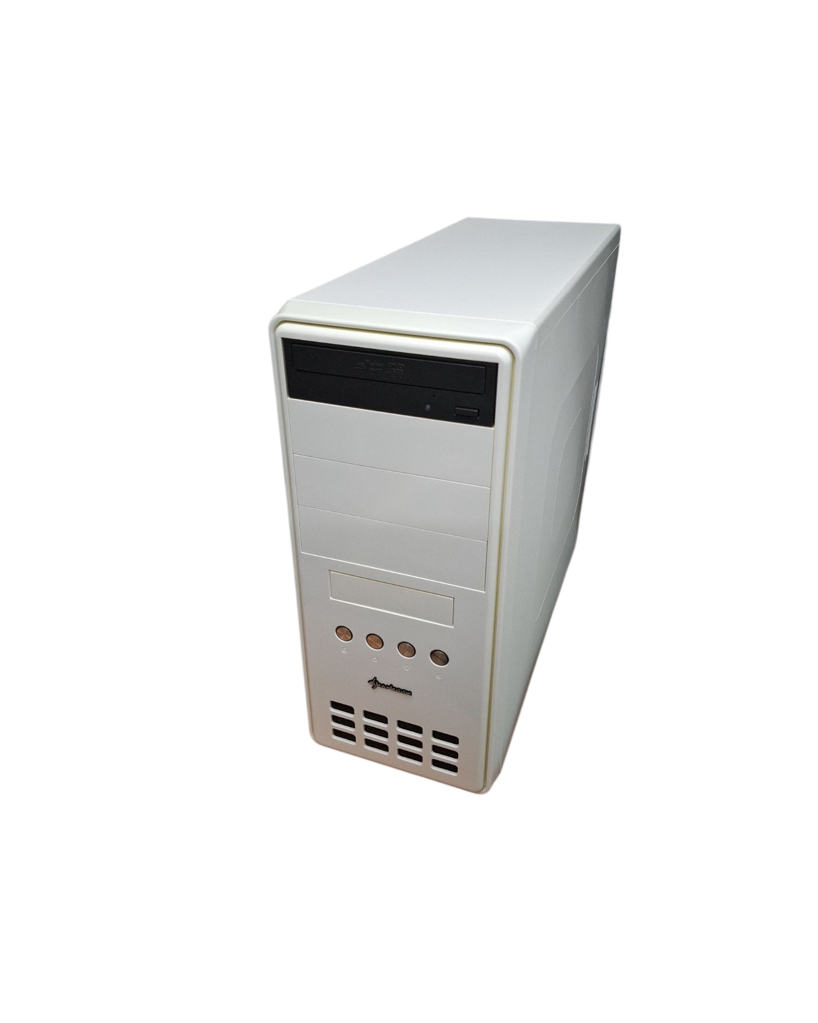 Windows XP Gaming PC Retro SSD Radeon HD 5770 Weiß