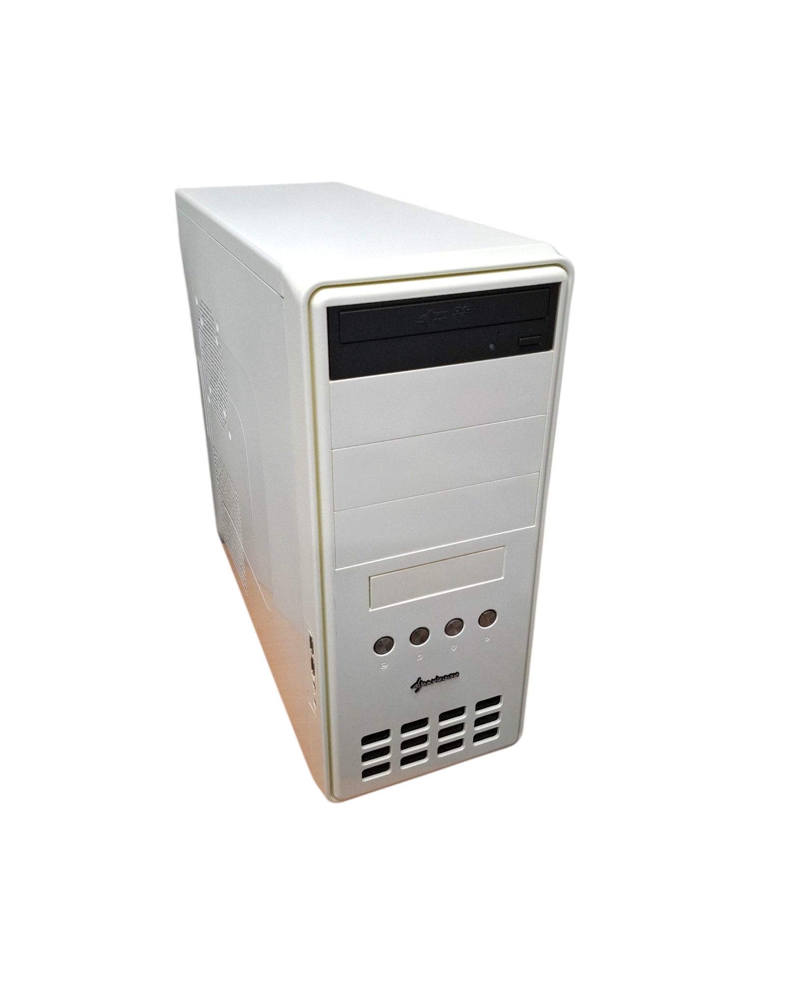 Windows XP Gaming PC Retro SSD Radeon HD 5770 Weiß