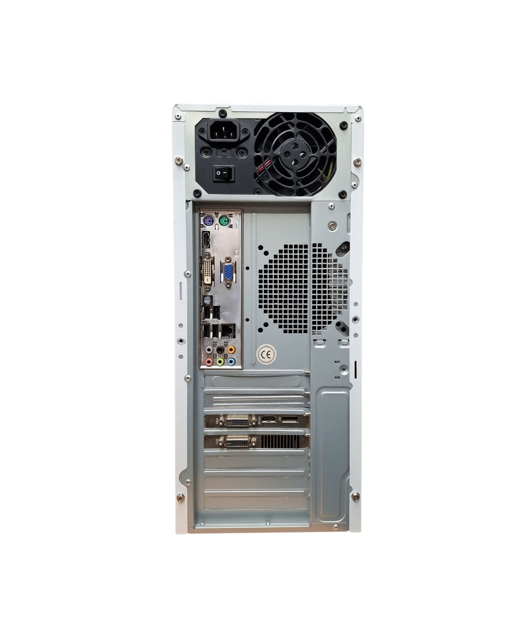 Windows XP Gaming PC Retro SSD Radeon HD 5770 Weiß