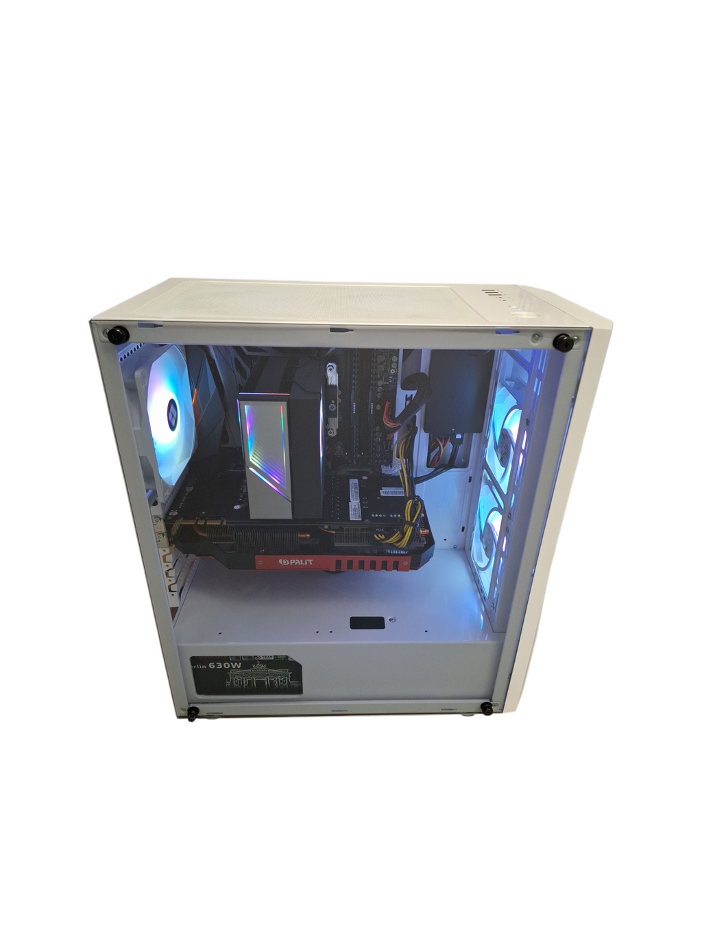 Gaming PC | Intel Core i7 | GTX 980 JetStream | 16GB RAM 3000MHz | 630W Thermaltake | Weißes RGB-Design