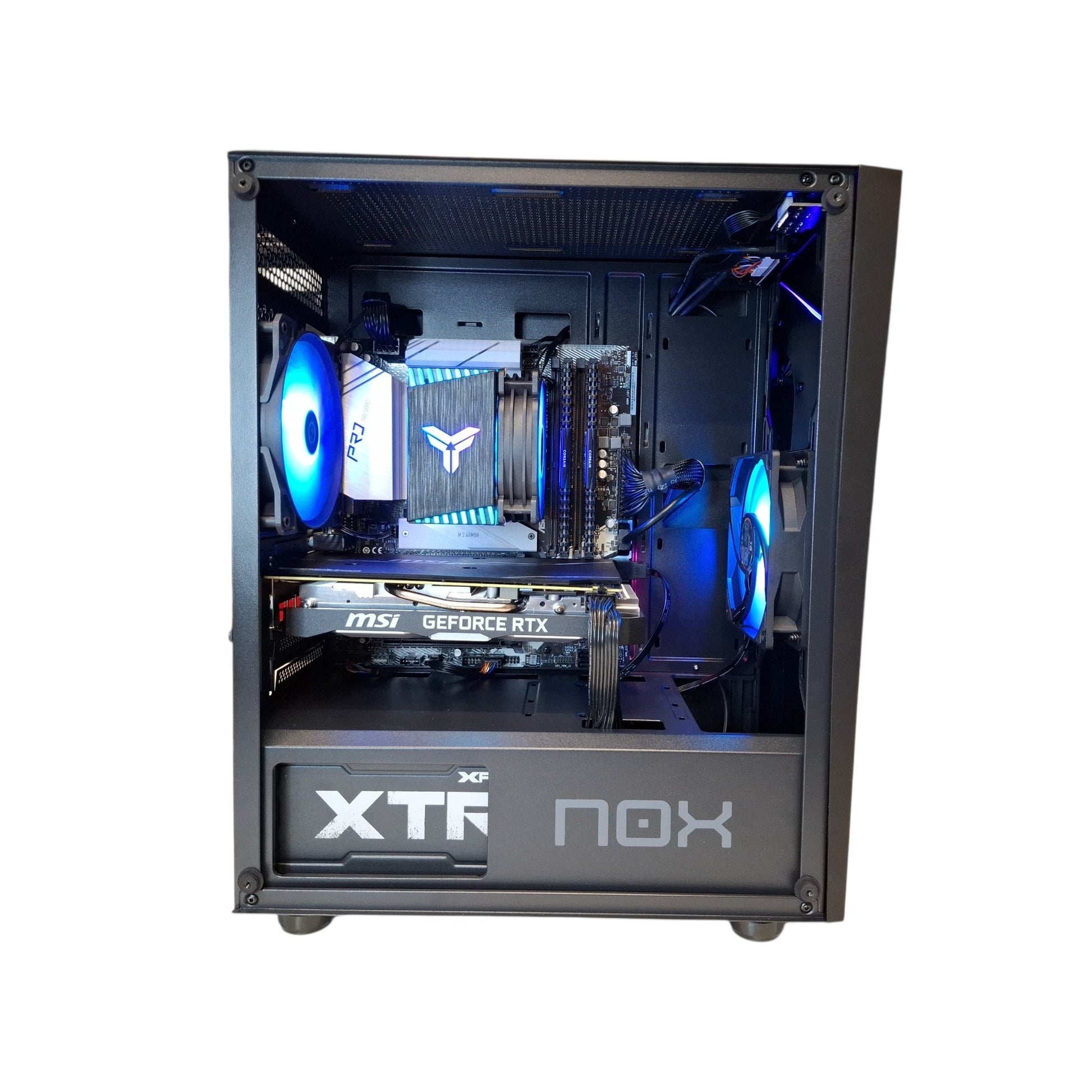 Gaming PC Intel i5-10400 32 GB DDR4 RAM 500 GB NVMe SSD 1 TB HDD RTX 2070 Windows 11 Pro