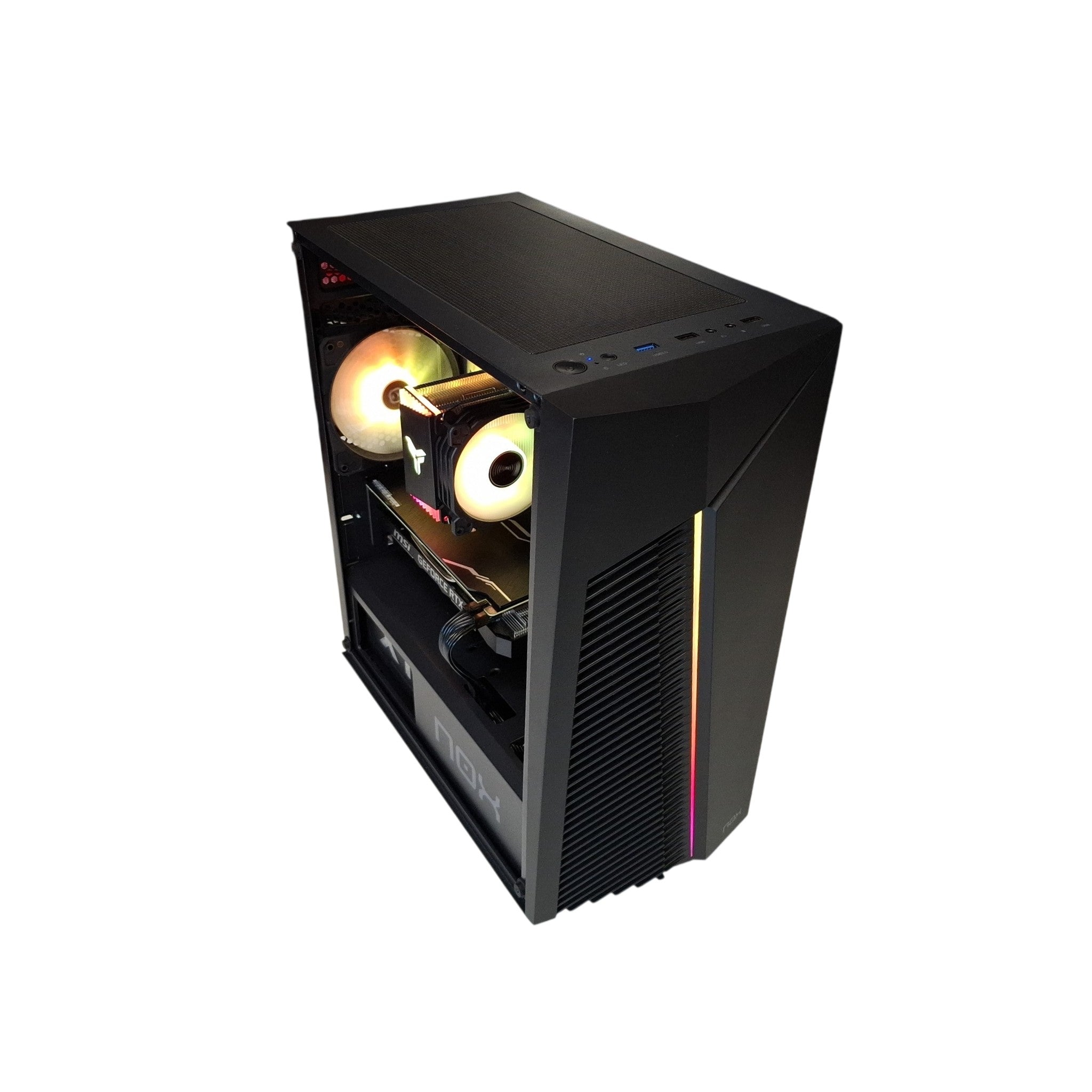 Gaming PC Intel i5-10400 32 GB DDR4 RAM 500 GB NVMe SSD 1 TB HDD RTX 2070 Windows 11 Pro