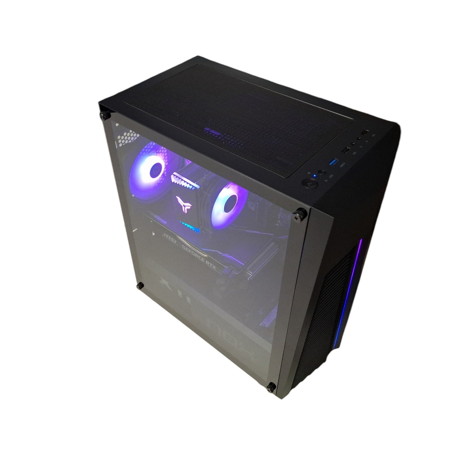 Gaming PC Intel i5-10400 32 GB DDR4 RAM 500 GB NVMe SSD 1 TB HDD RTX 2070 Windows 11 Pro