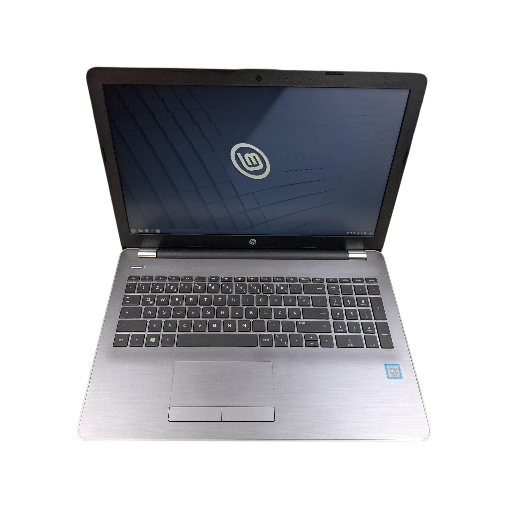 Linux Mint Laptop mit DVD HP 250 G6 i3-6006U 8 GB 256 GB SSD Full-HD