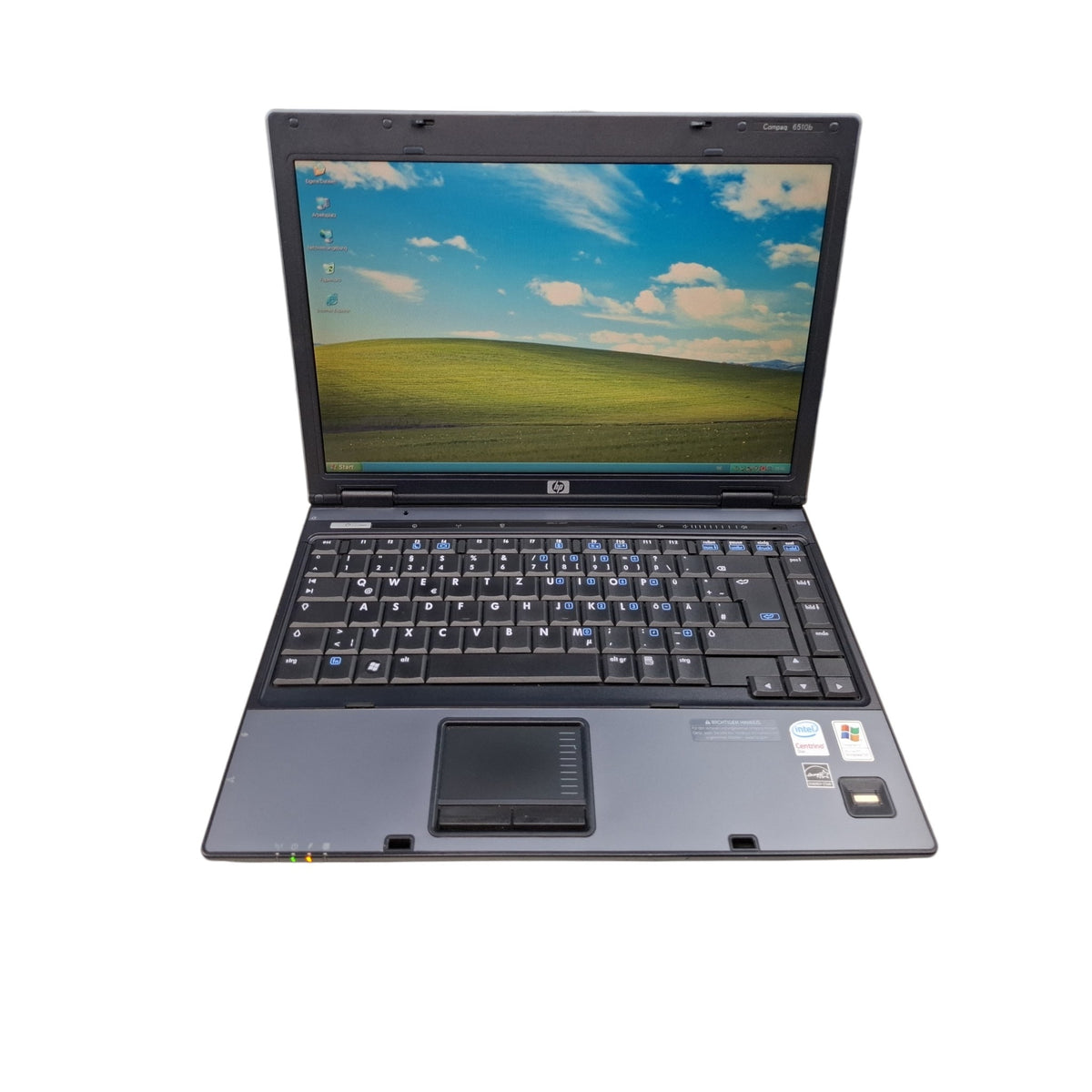 Windows XP Retro Laptop HP Compaq 6510b Core 2 Duo T7250 120 GB SSD Win XP SP3