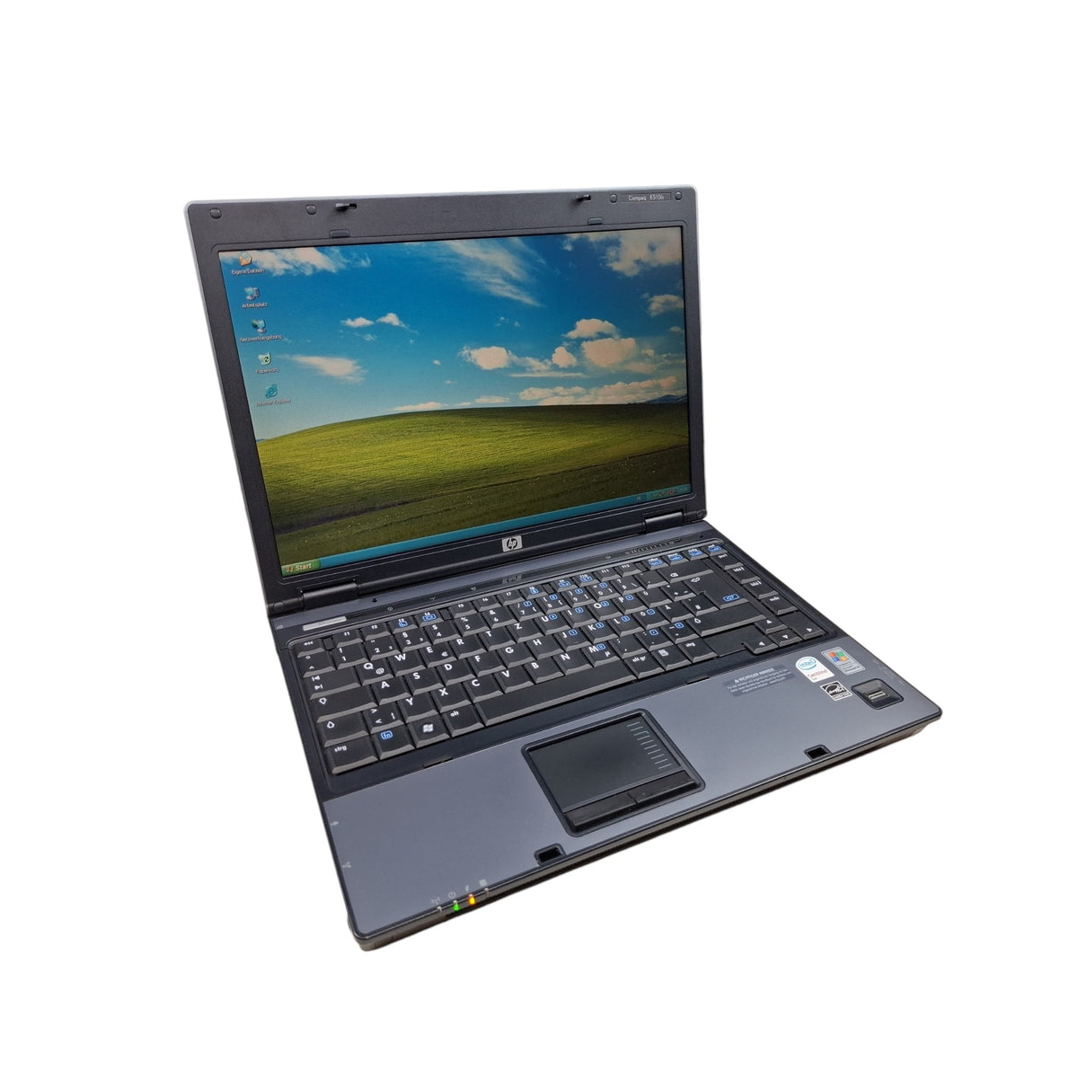Windows XP Retro Laptop HP Compaq 6510b Core 2 Duo T7250 120 GB SSD Win XP SP3