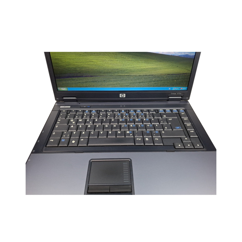 Retro Laptop HP Compaq 6715s 15,4 Zoll AMD Turion 64 X2 3 GB RAM 120 GB SSD Windows XP