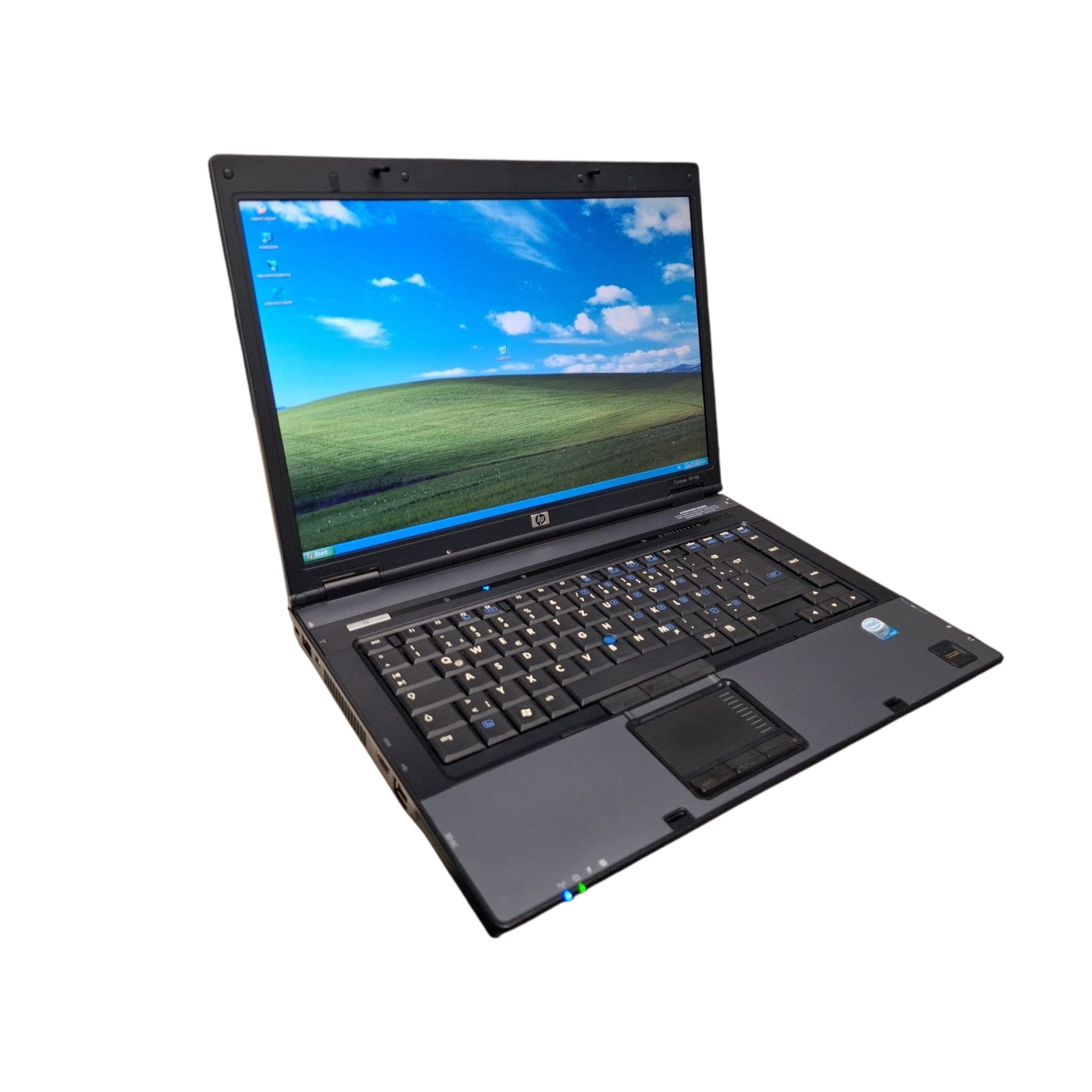 Win XP Retro Laptop HP Compaq 8510p 15,4" Core 2 Duo 4GB RAM 120GB SSD Windows XP Pro
