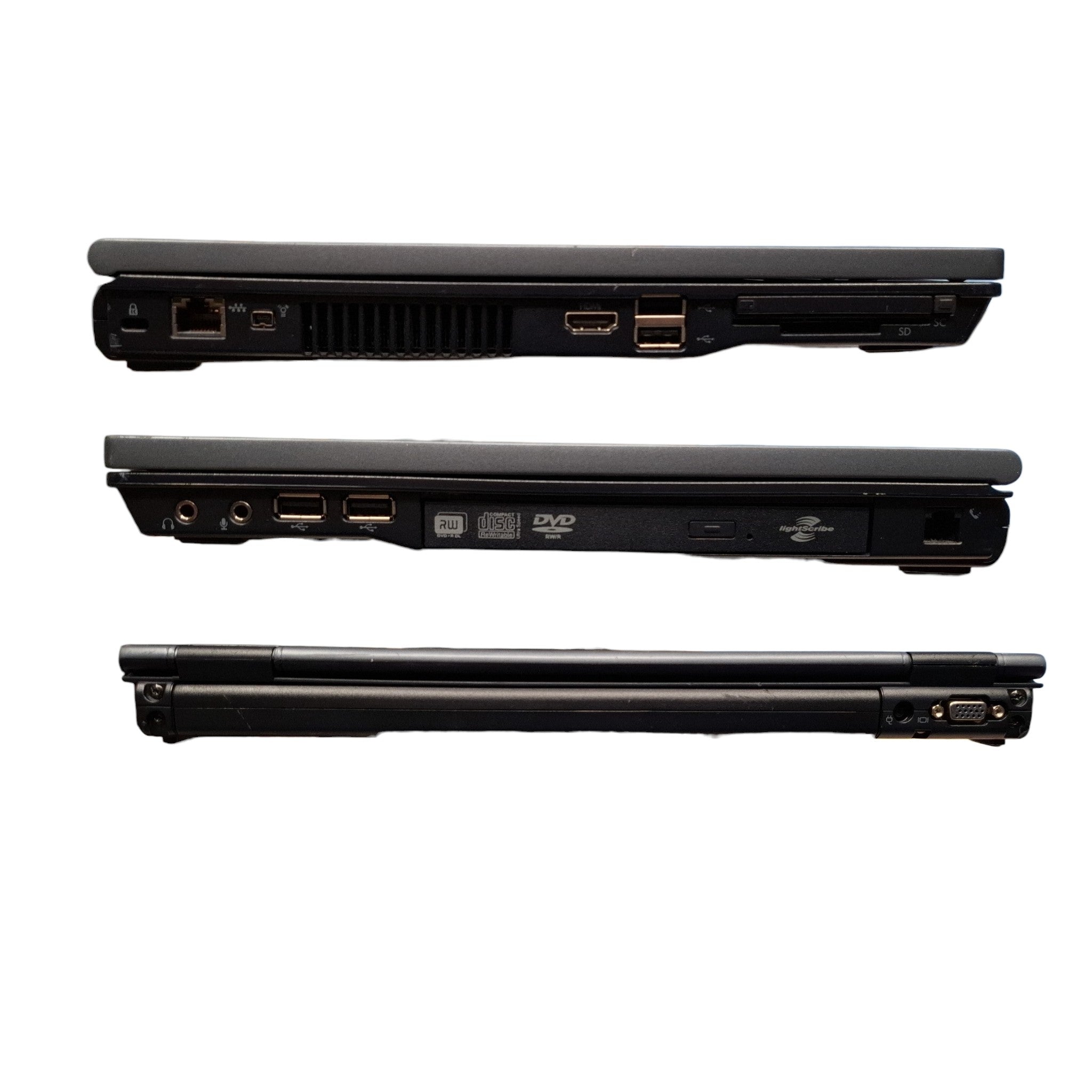 Win XP Retro Laptop HP Compaq 8510p 15,4" Core 2 Duo 4GB RAM 120GB SSD Windows XP Pro