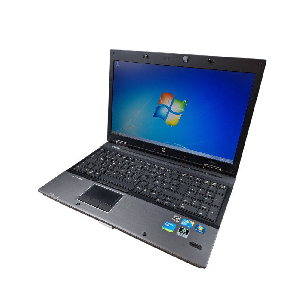 Retro Laptop HP EliteBook 8540w Mobile Workstation i5-M520 8 GB 480 GB SSD Win 7 Pro