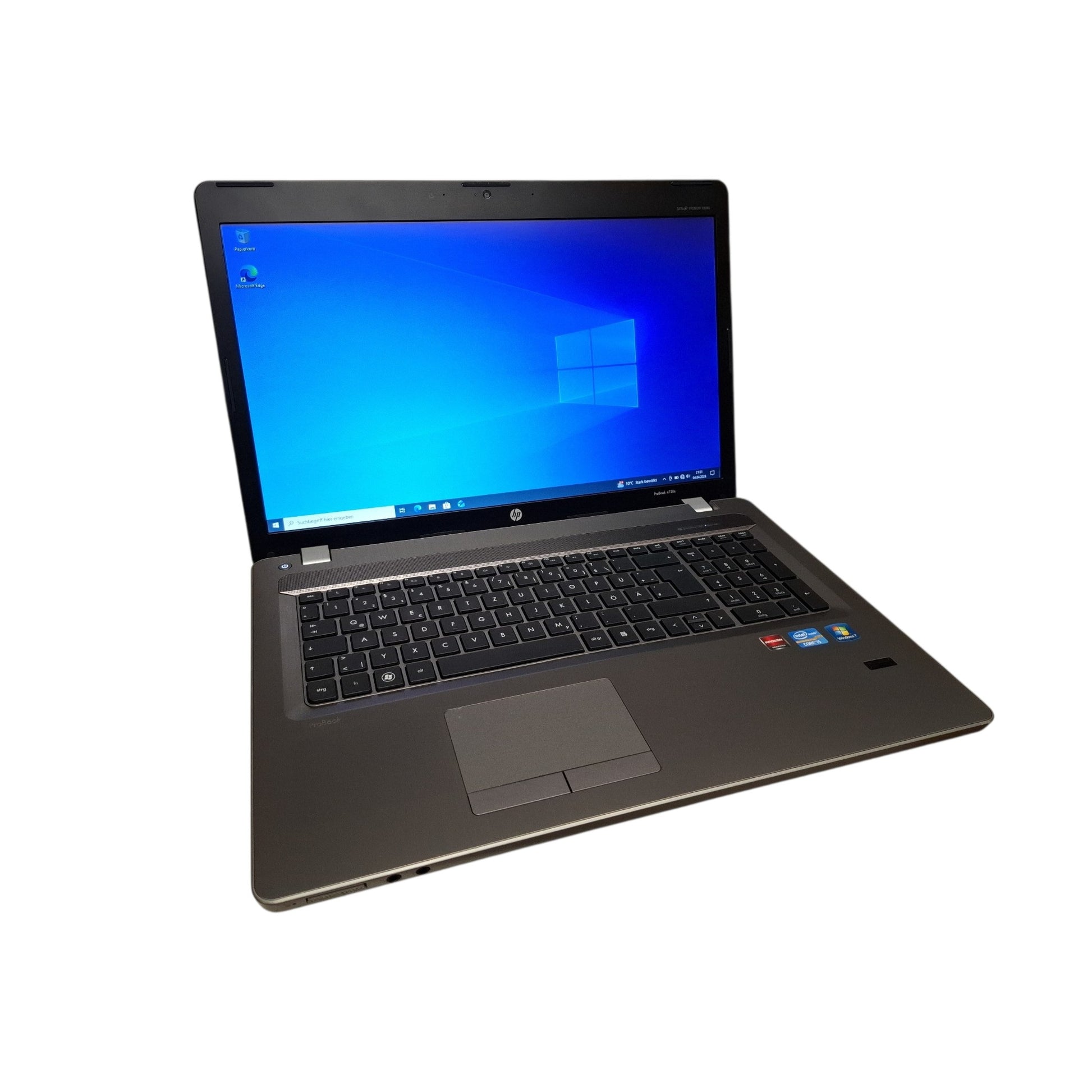 Dual-Boot Laptop Retro HP ProBook 4730s 17 Zoll i5-2430M 500GB SSD Windows 7/ Windows 10