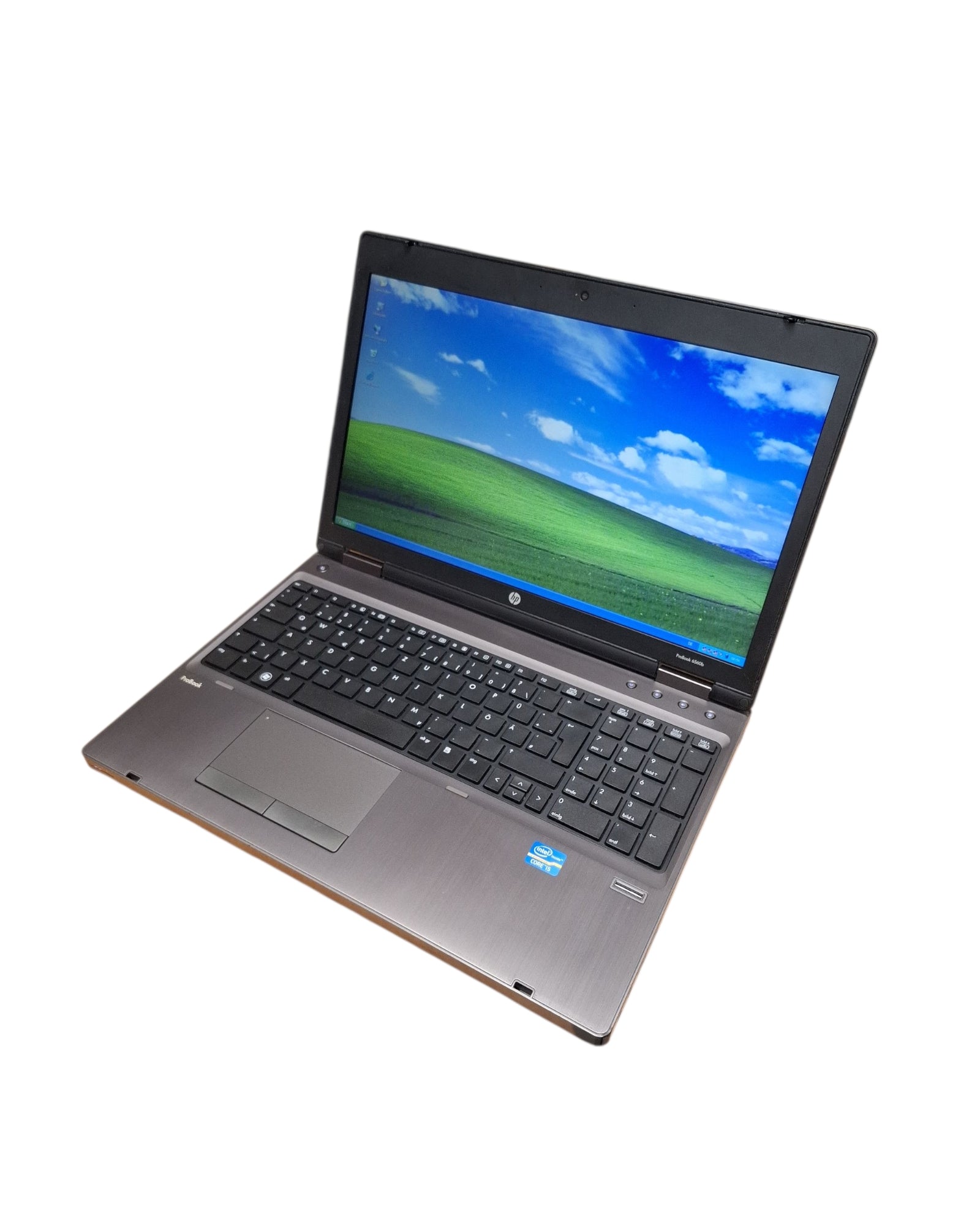 Windows XP Laptop Retro HP ProBook 6560b AMD Grafik I5 SSD DVD