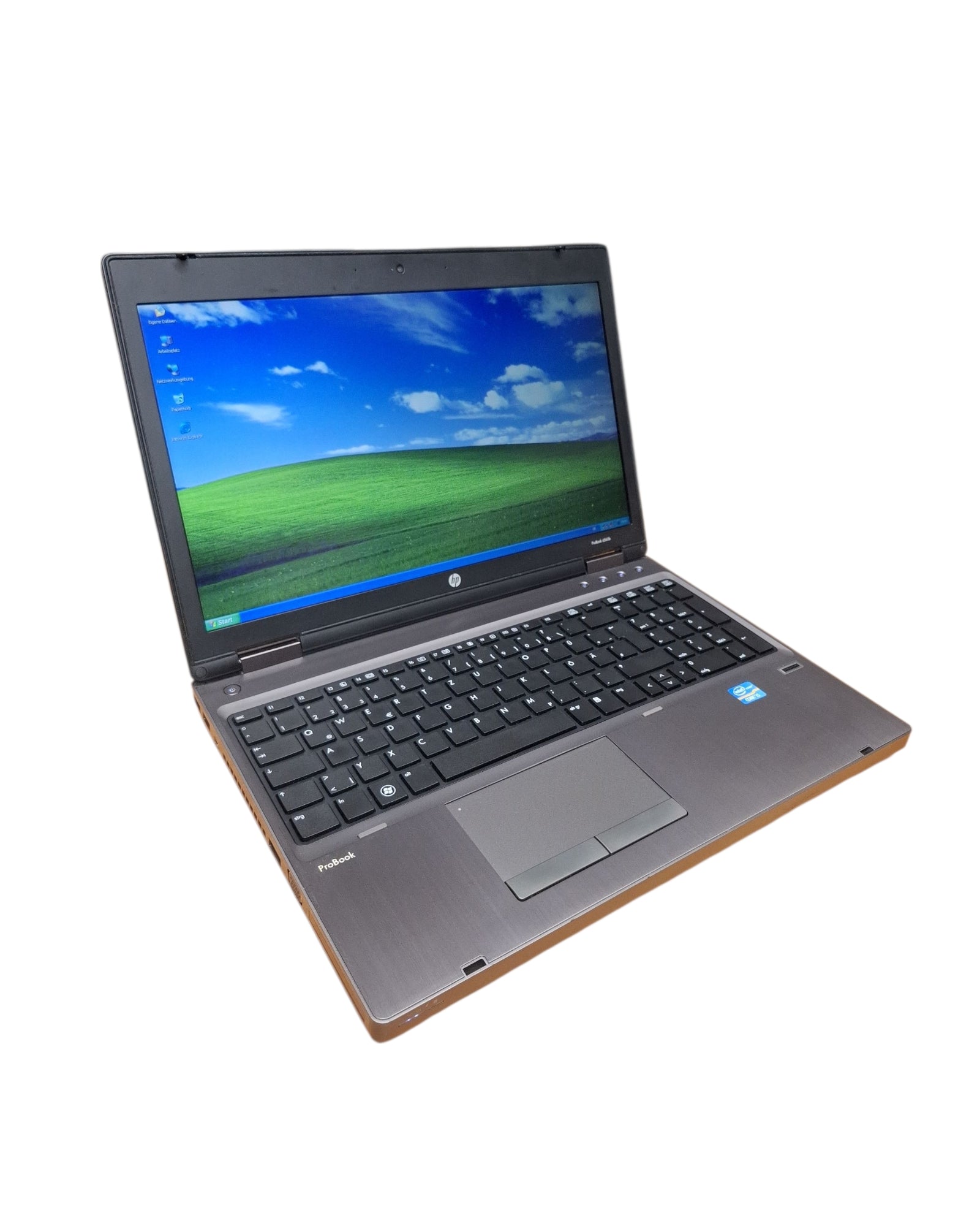 Windows XP Laptop Retro HP ProBook 6560b AMD Grafik I5 SSD DVD