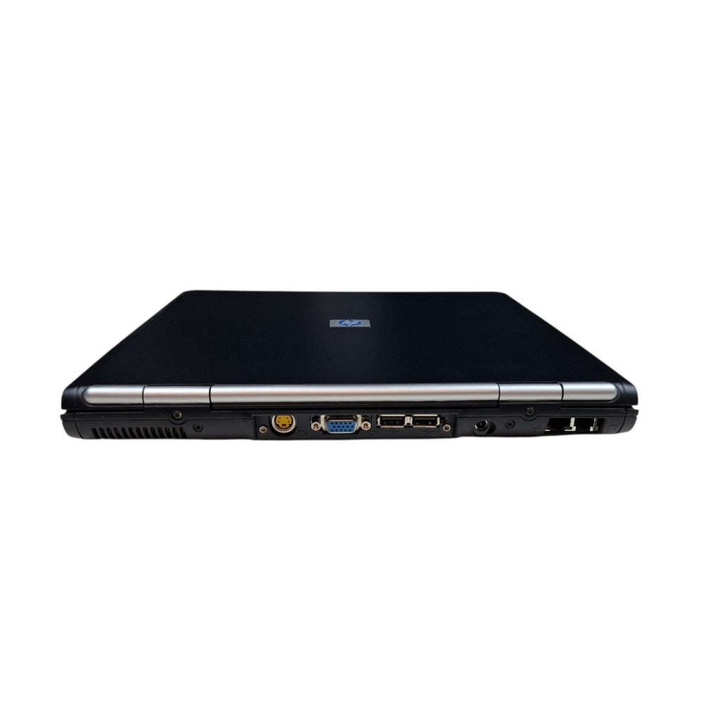 Retro Laptop HP Compaq nc4010 Pentium M 1600 MHz 1024 MB RAM 128 GB SSD Win XP