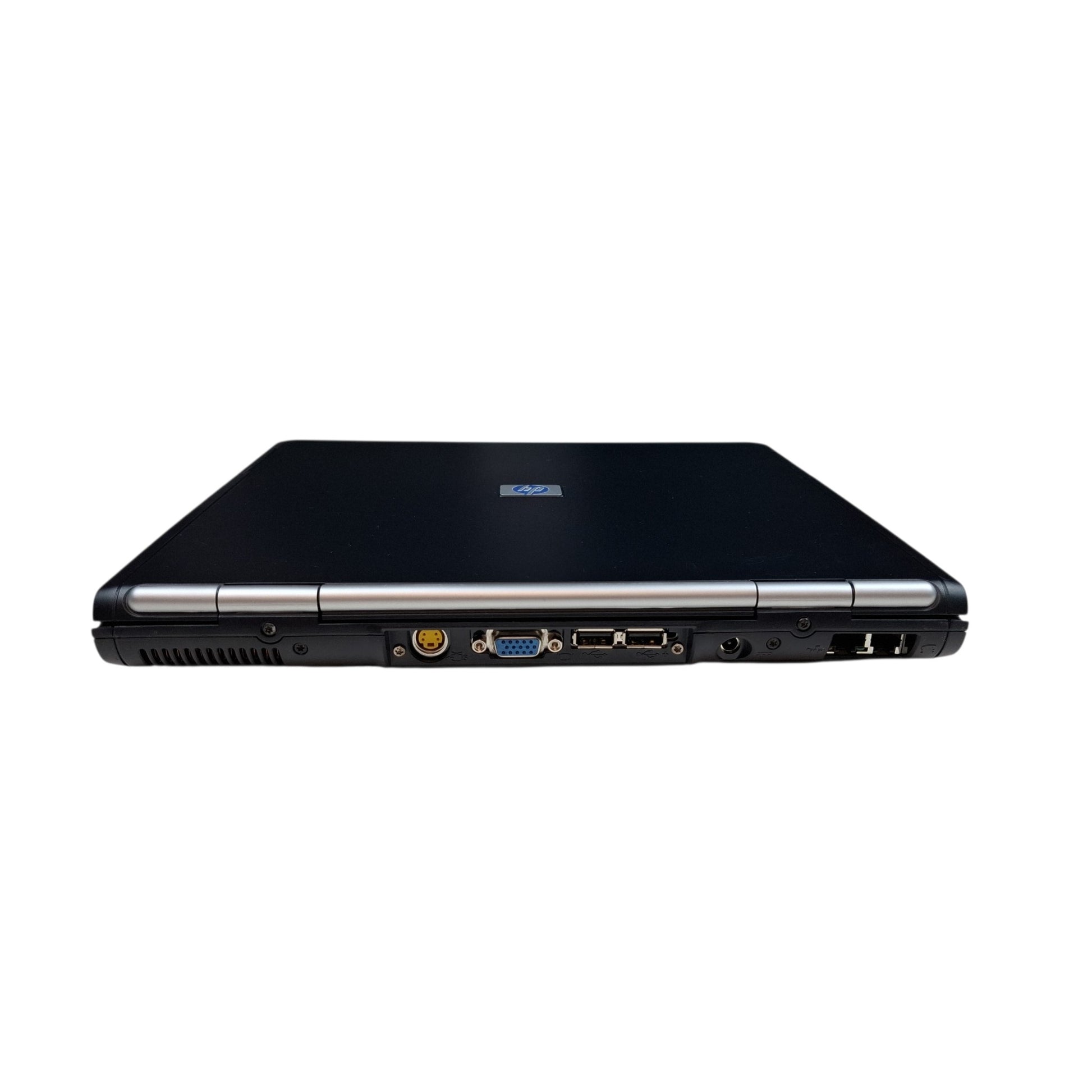 Retro Laptop HP Compaq nc4010 Pentium M 1600 MHz 1024 MB RAM 128 GB SSD Win XP