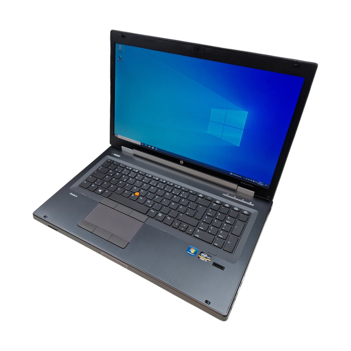Retro Laptop HP EliteBook 8770w Mobile Workstation i7-3920XM 32 GB 512 GB SSD K4000M Win 10 Pro