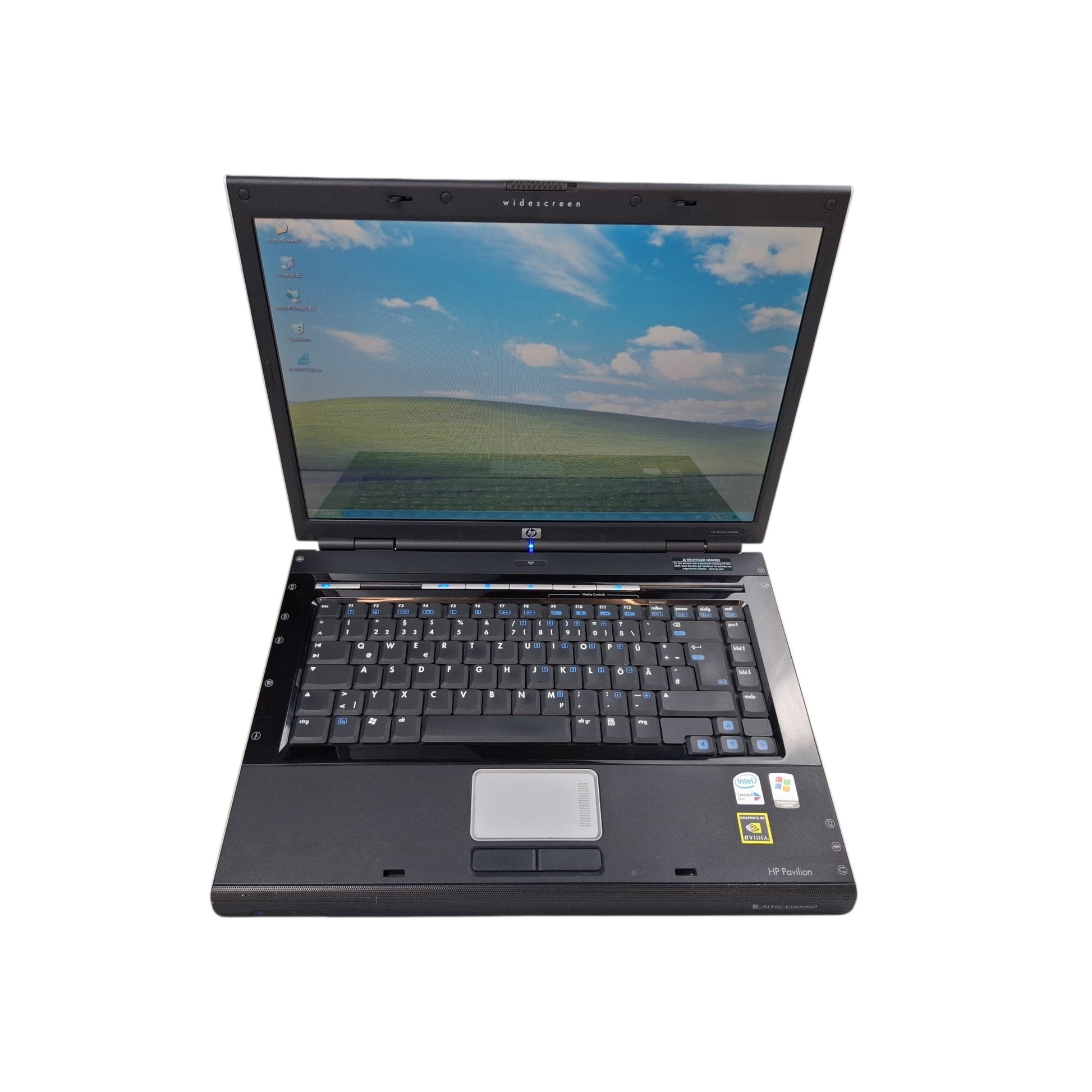 Retro Laptop HP Pavilion dv5000 T2300 4 GB 120 GB SSD Windows XP Home