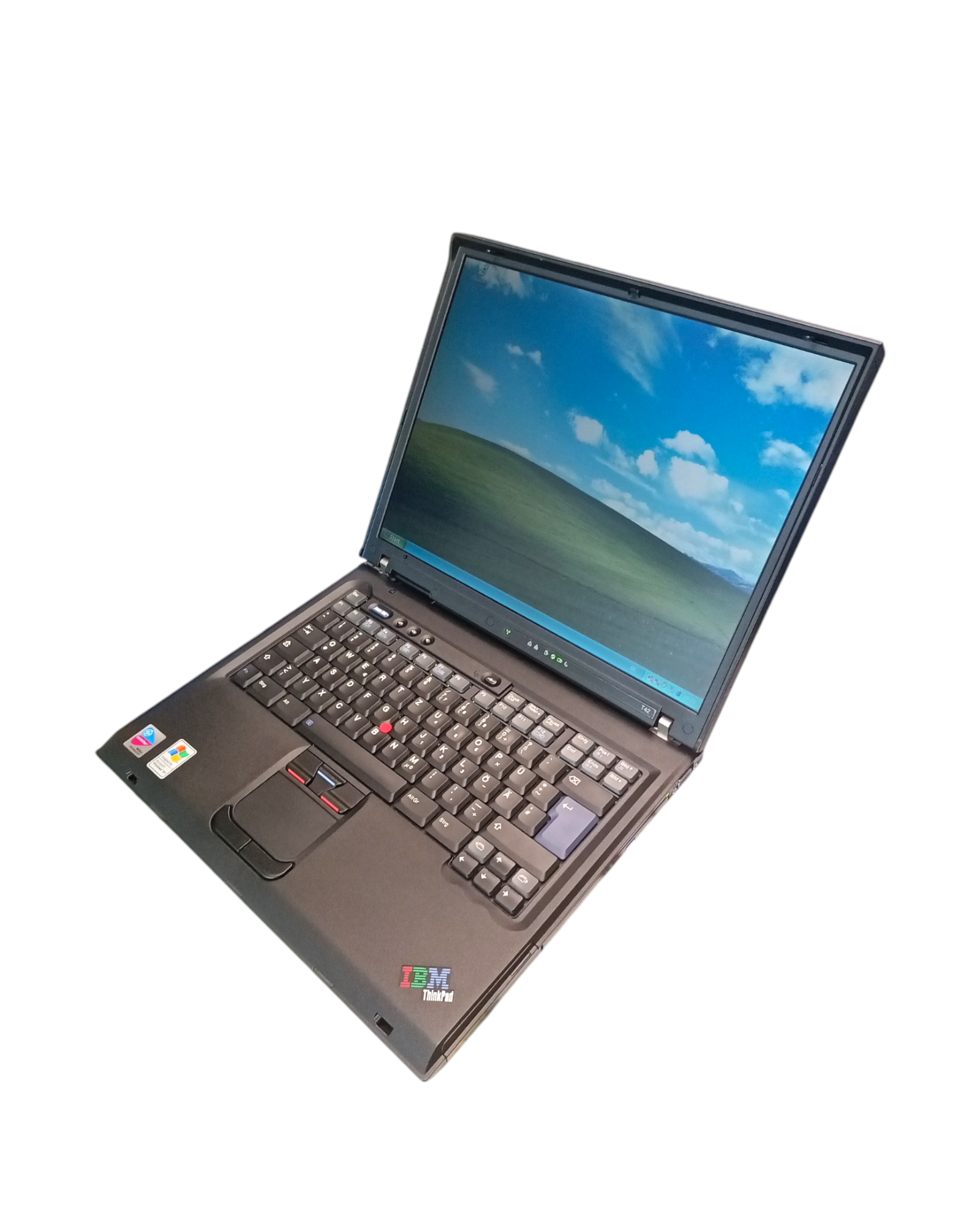 Retro Laptop XP IBM ThinkPad T42 Windows XP Pro  |refurbished|