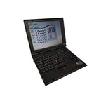 Win 98 Retro Laptop IBM ThinkPad 240X Pentium 3 500MHz 192MB RAM 32GB SSD Windows 98