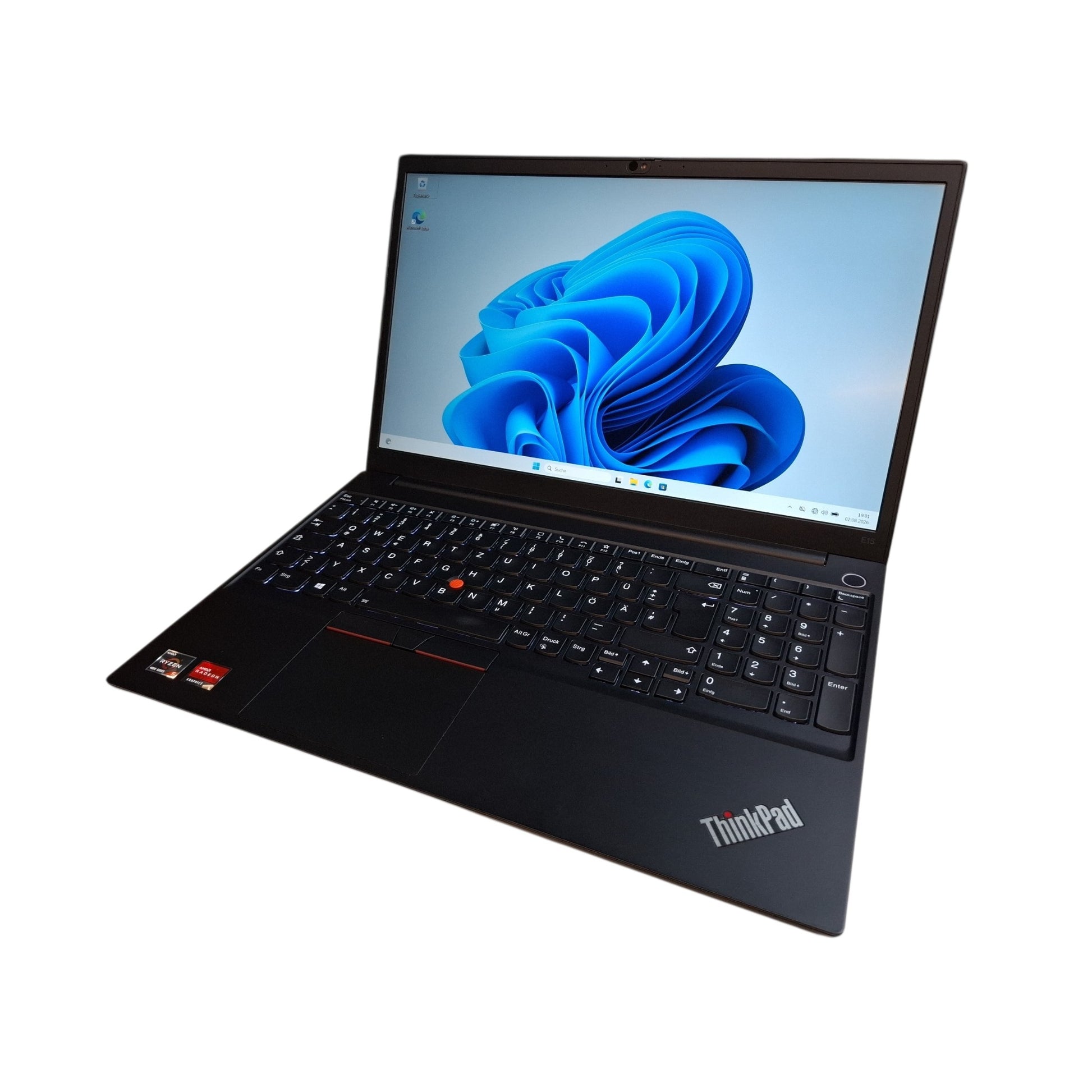 Windows 11 Business Laptop Lenovo ThinkPad E15 Gen 2 Ryzen 5 4500U 16 GB 256 GB SSD