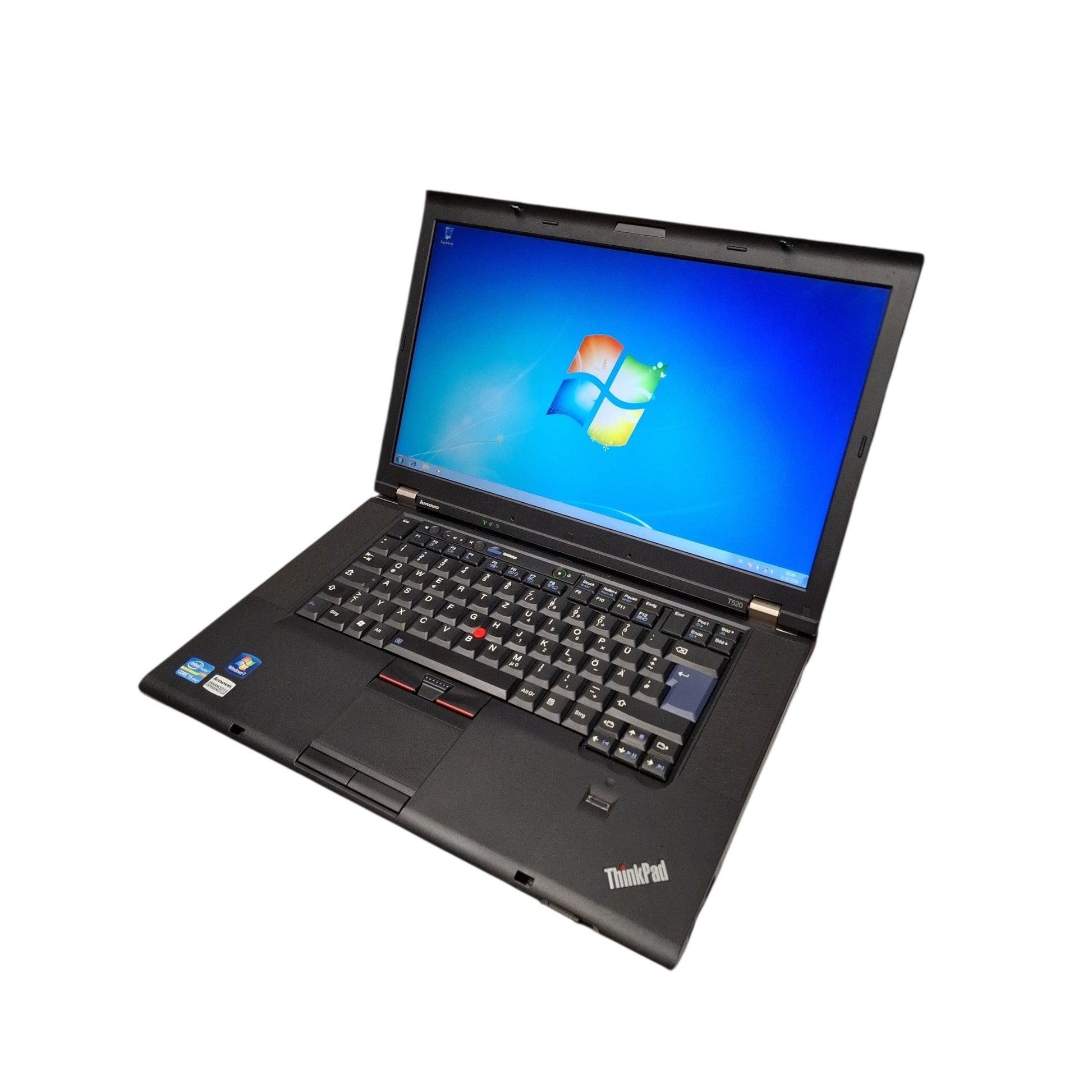 Windows 7 Laptop Retro Lenovo ThinkPad T520 I5 4GB RAM 240GB SSD Windows 7 Pro