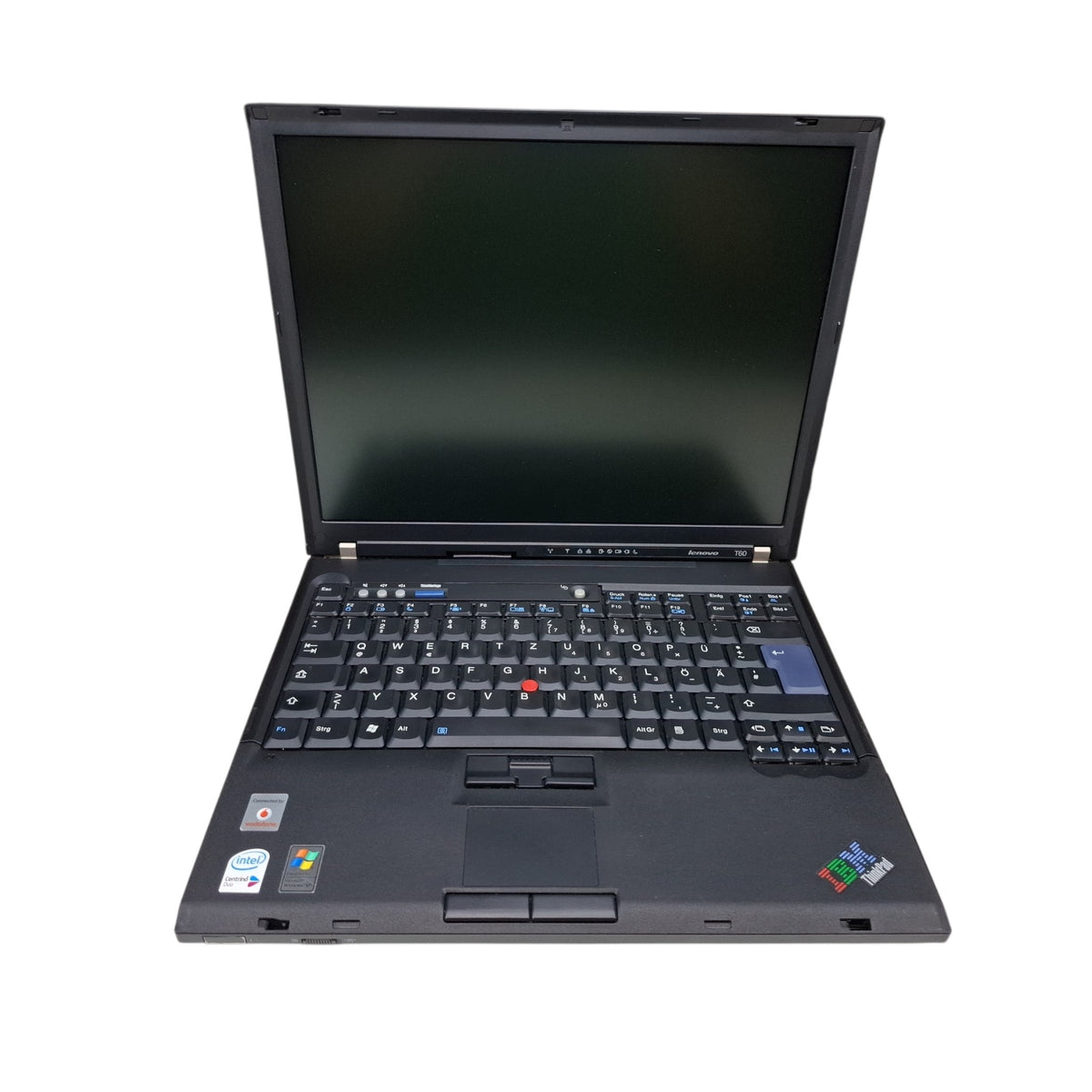 Lenovo ThinkPad T60 Centrino Duo T2300 1 GB 120 GB SSD Win XP Pro Retro Laptop