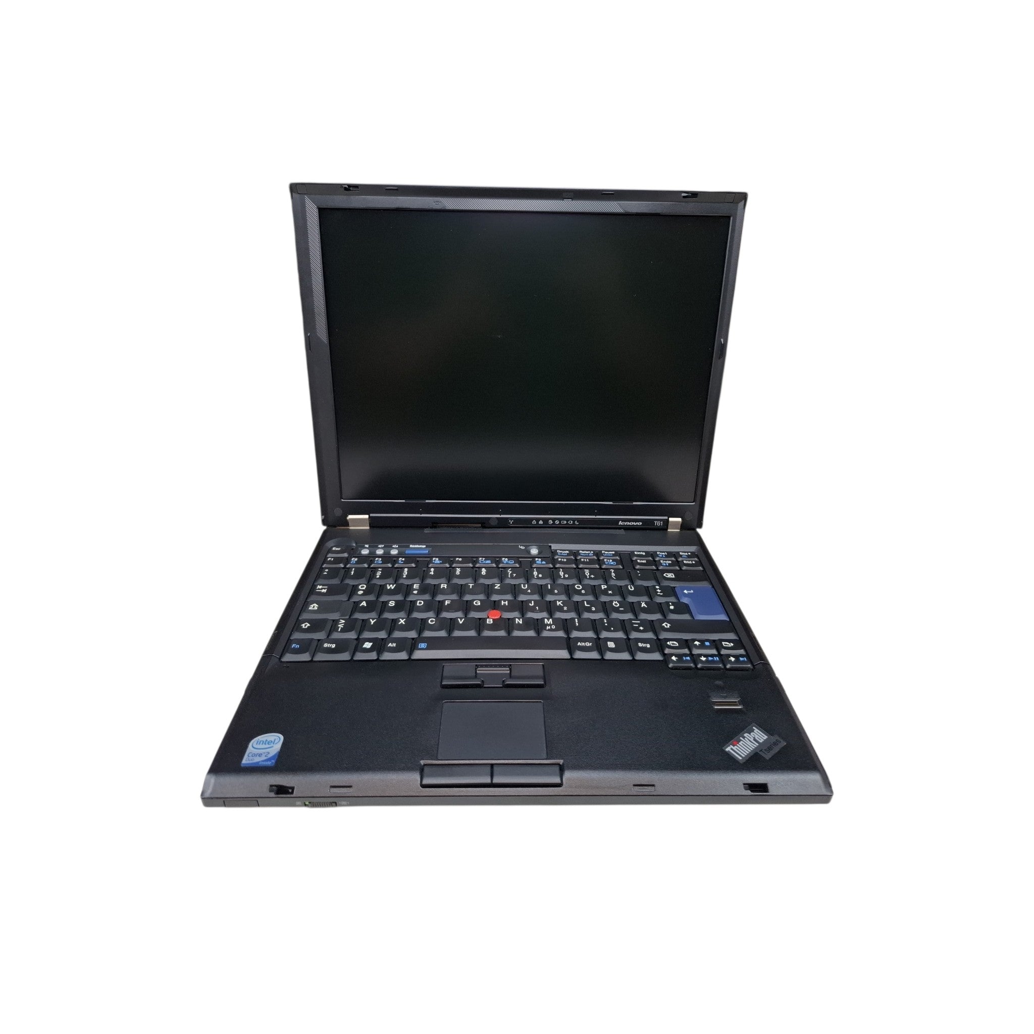 Retro Laptop Lenovo ThinkPad T61 Core 2 Duo T7100 2 GB 120 GB SSD Win XP Pro 32Bit
