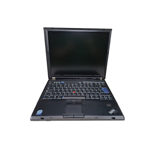 Retro Laptop Lenovo ThinkPad T61 Core 2 Duo T7100 2 GB 120 GB SSD Win XP Pro 32Bit