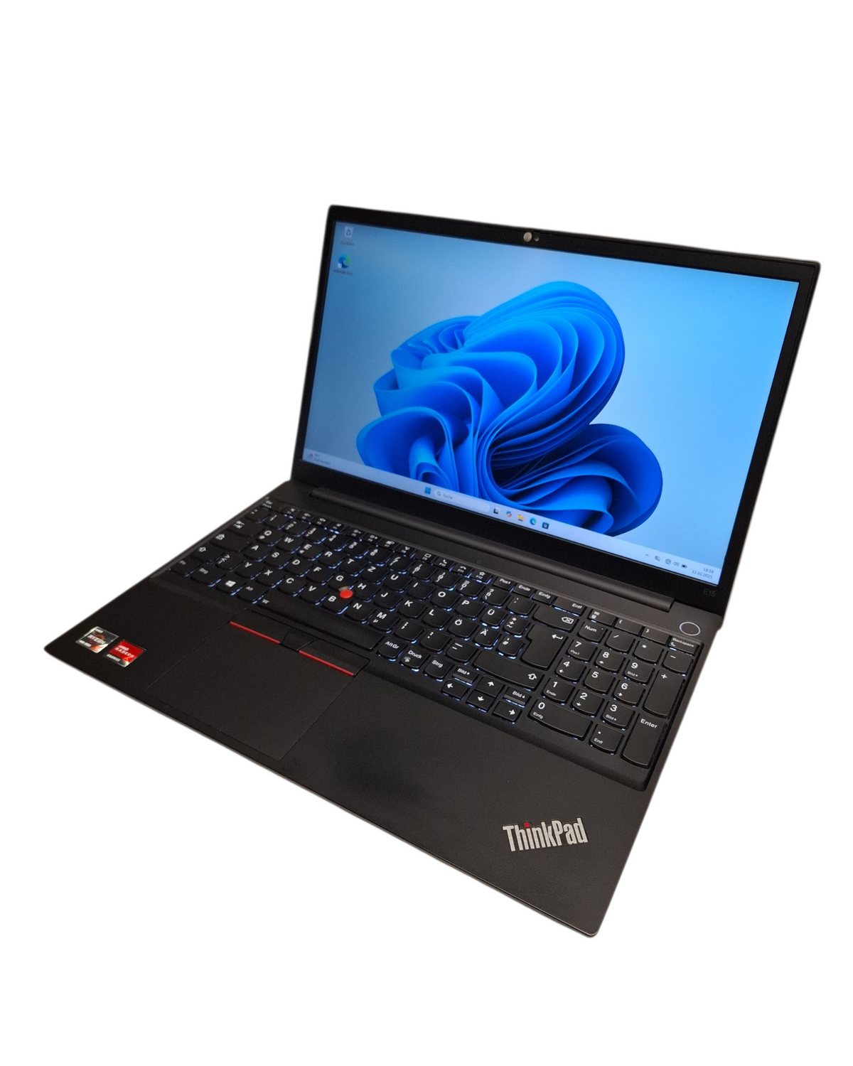 Lenovo ThinkPad E15 Laptop Ryzen 5 Win11 SSD 16GB Ram